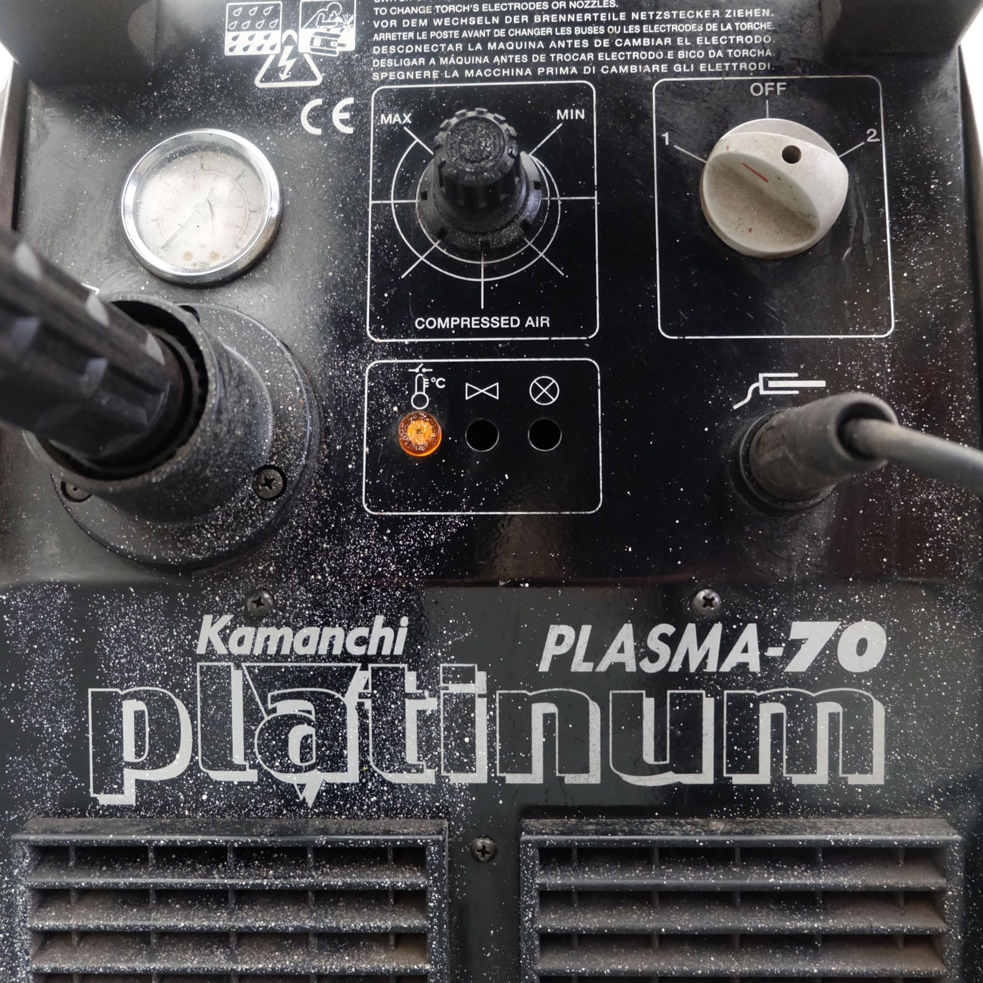 Kamanchi Platinum Plasma 70 Cutting Machine. Power: 70 amp at 50%. - Image 4 of 7