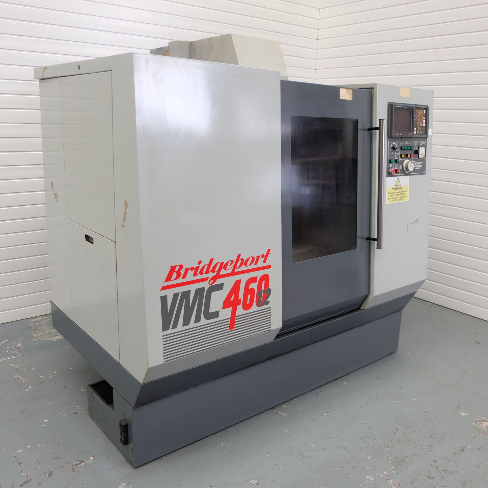 Bridgeport VMC 460-12 Vertical Machining Centre With Fanuc Series O-Mate M Control. - Image 4 of 14