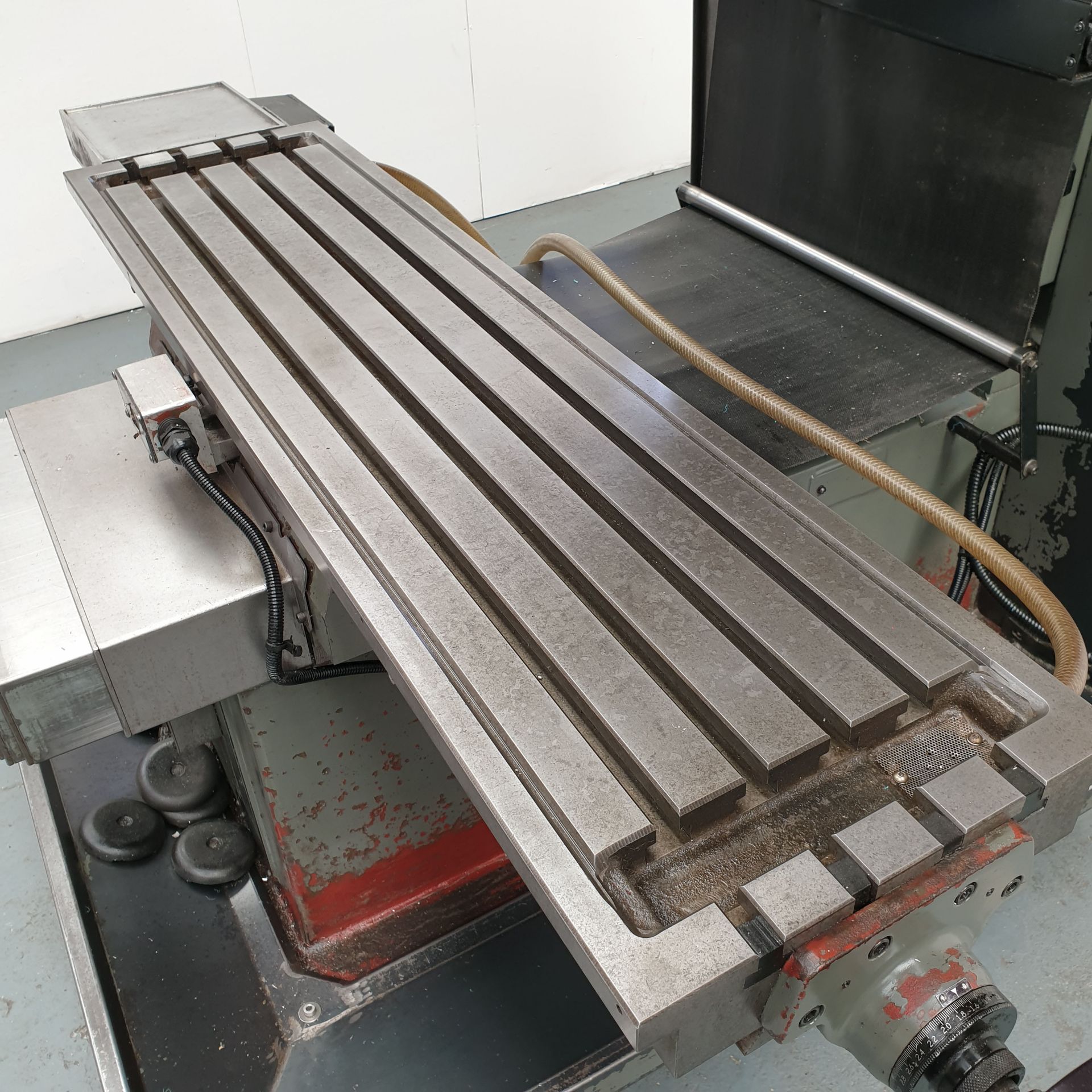 KRV Model DPM 3 Axis CNC Bed Mill With ProtoTrak SM Control. Table Size: 54" x 14". - Image 2 of 9
