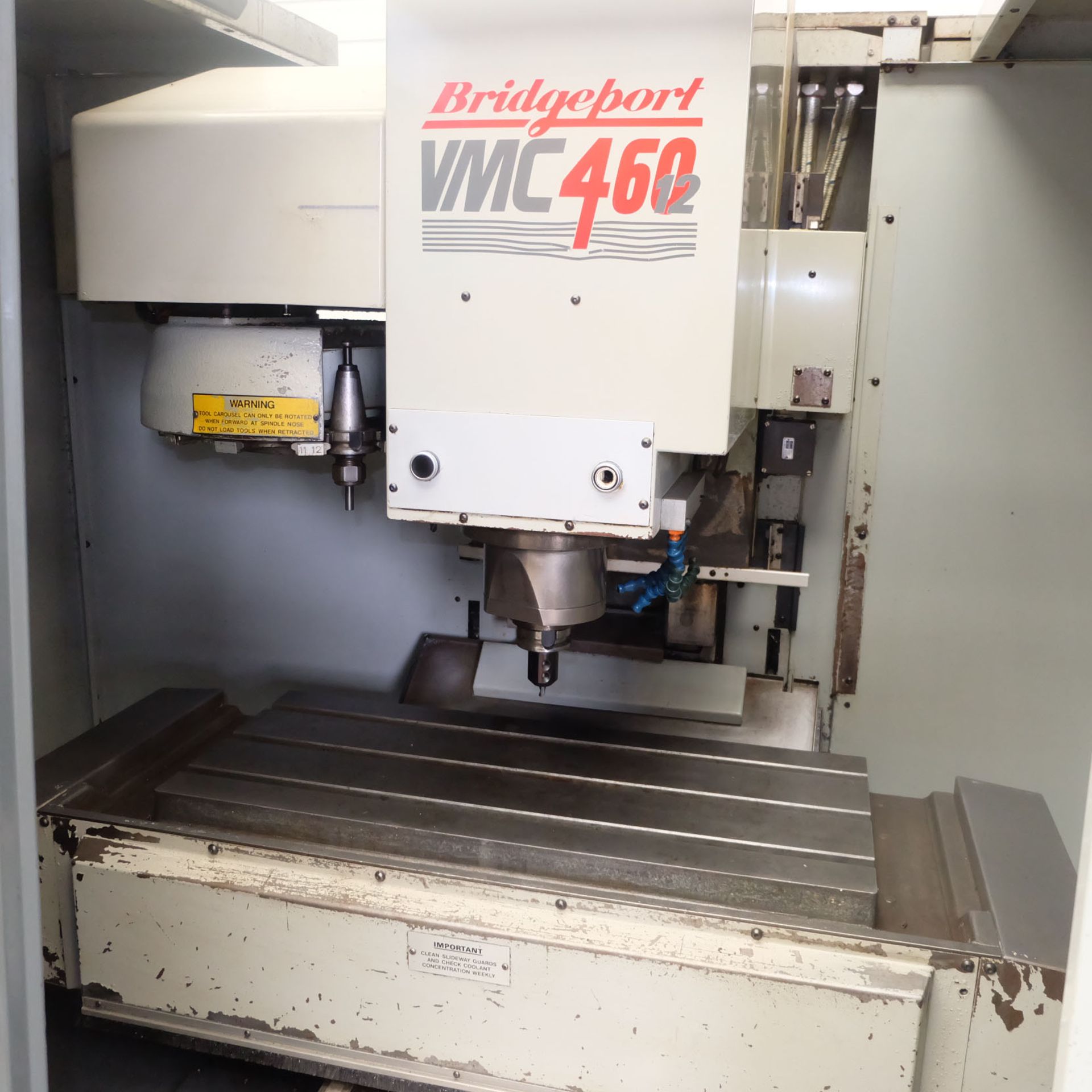 Bridgeport VMC 460-12 Vertical Machining Centre With Fanuc Series O-Mate M Control. - Image 5 of 14