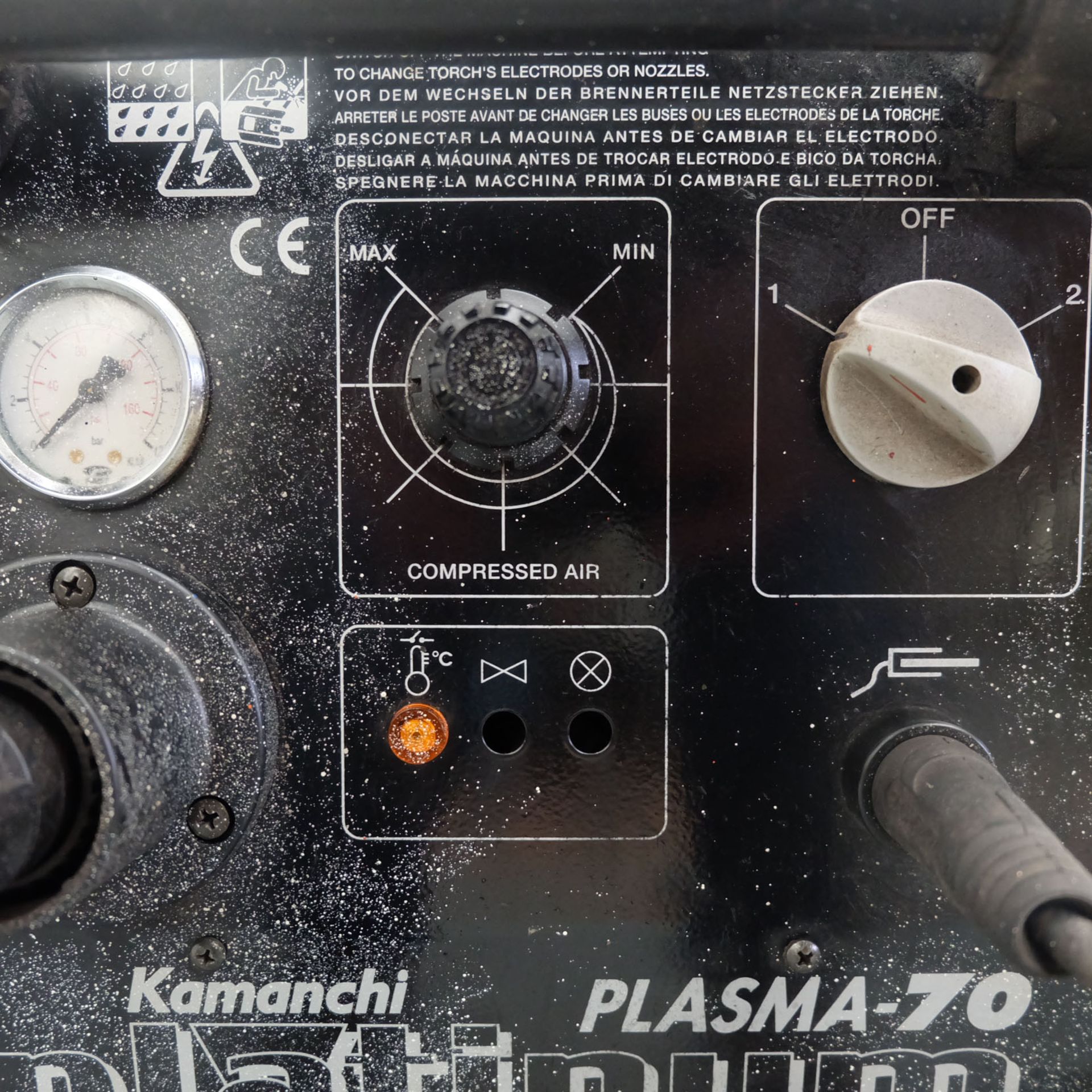Kamanchi Platinum Plasma 70 Cutting Machine. Power: 70 amp at 50%. - Image 5 of 7