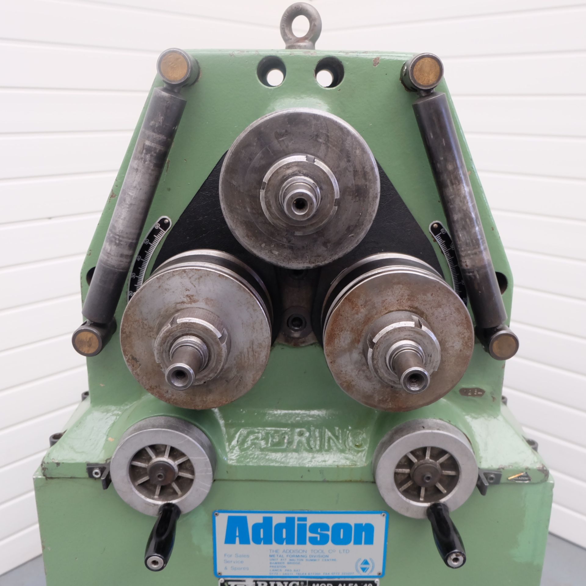 Addison Tauring Model Alfa 40 Angle/Section Rolls. - Image 4 of 11