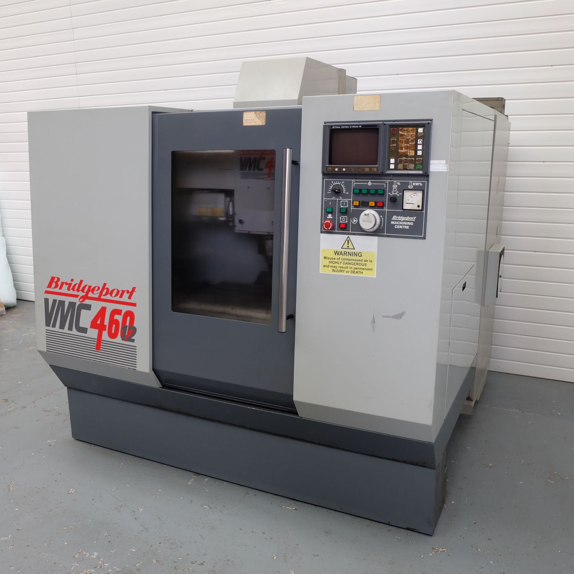 Bridgeport VMC 460-12 Vertical Machining Centre With Fanuc Series O-Mate M Control. - Image 3 of 14