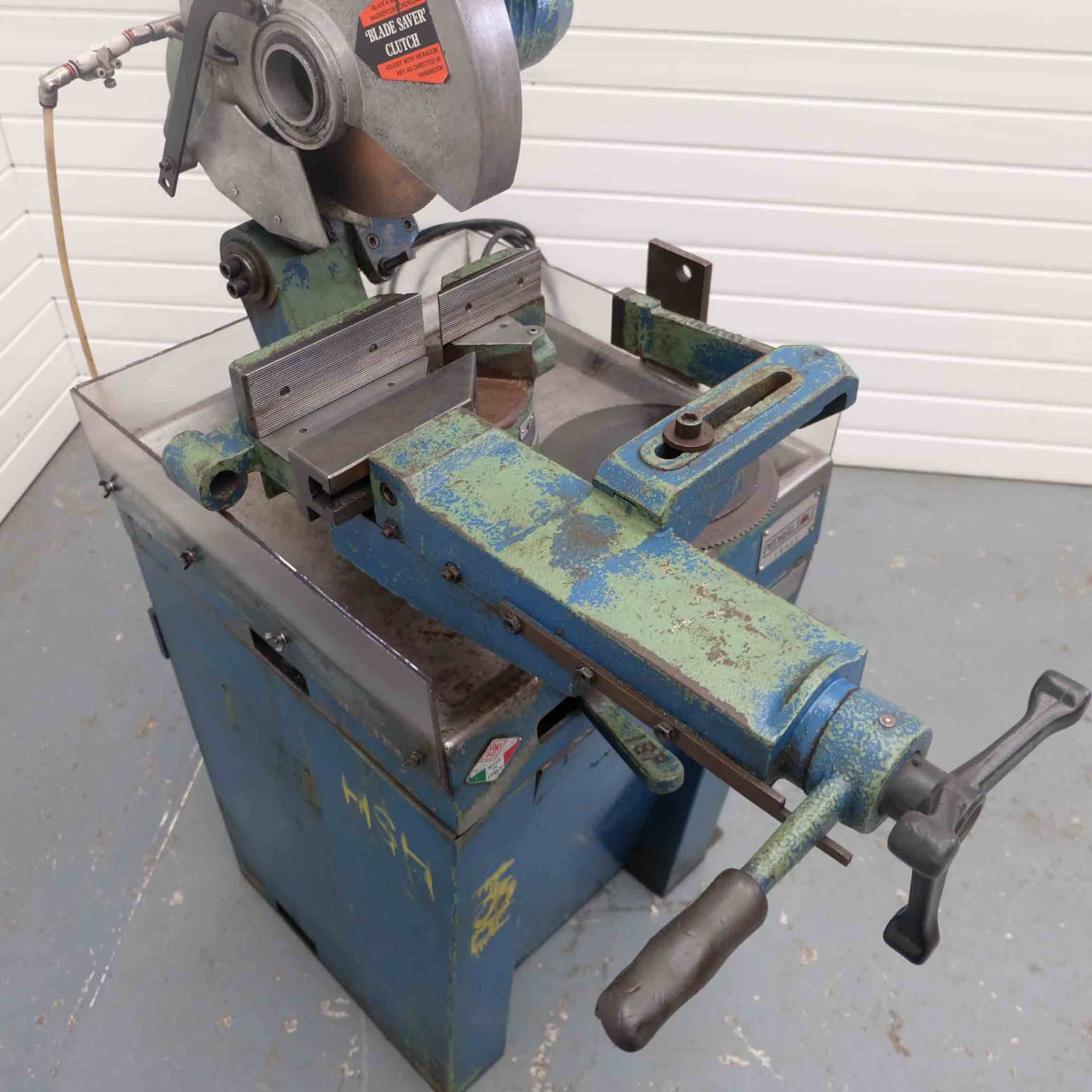 Pedrazzoli Mec Brown 75 Double Mitre Cut Off Saw. - Image 4 of 9