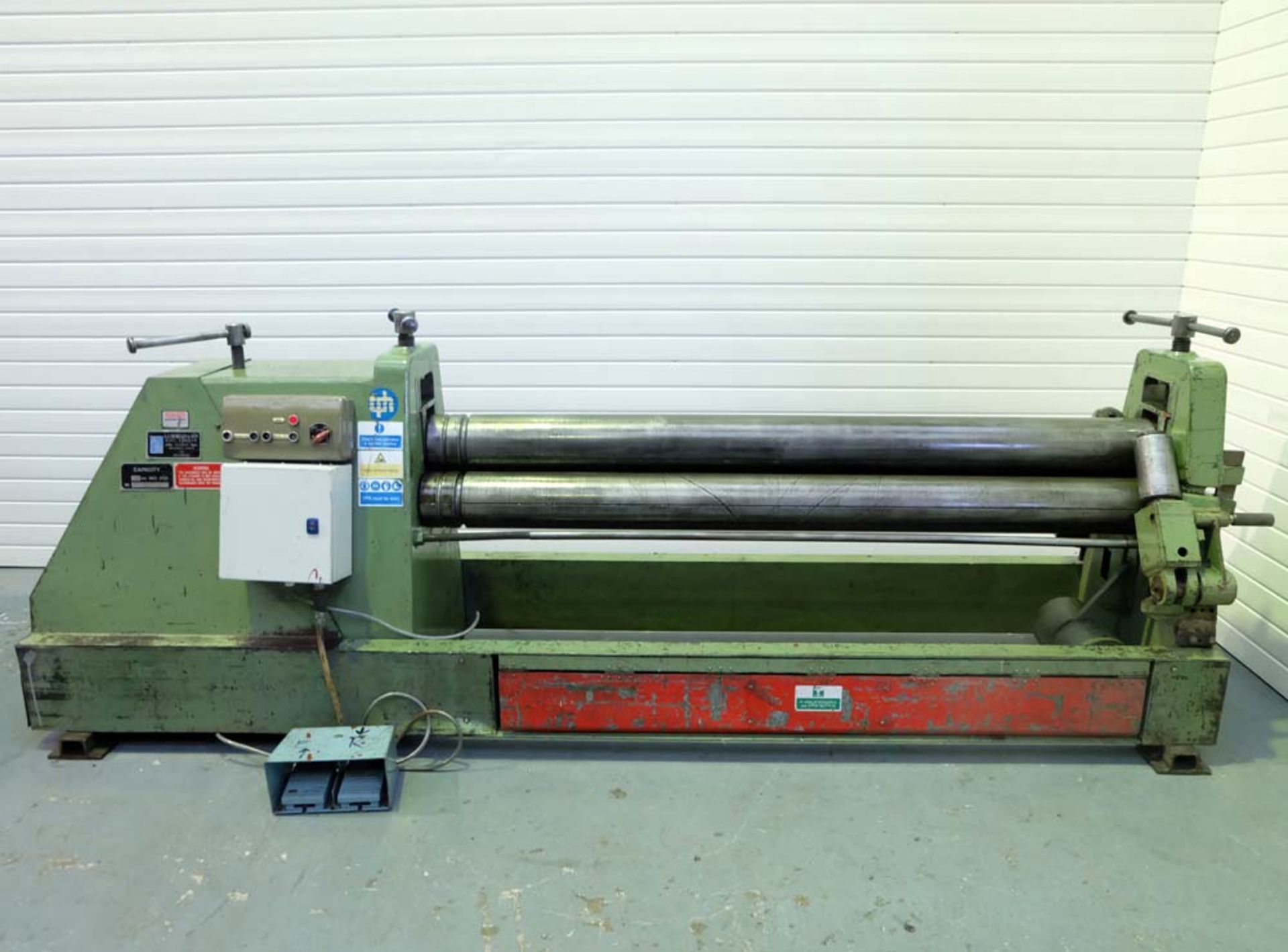 Morgan Type MPR 2000 x 6 Powered Sheet Metal Bending Rolls.