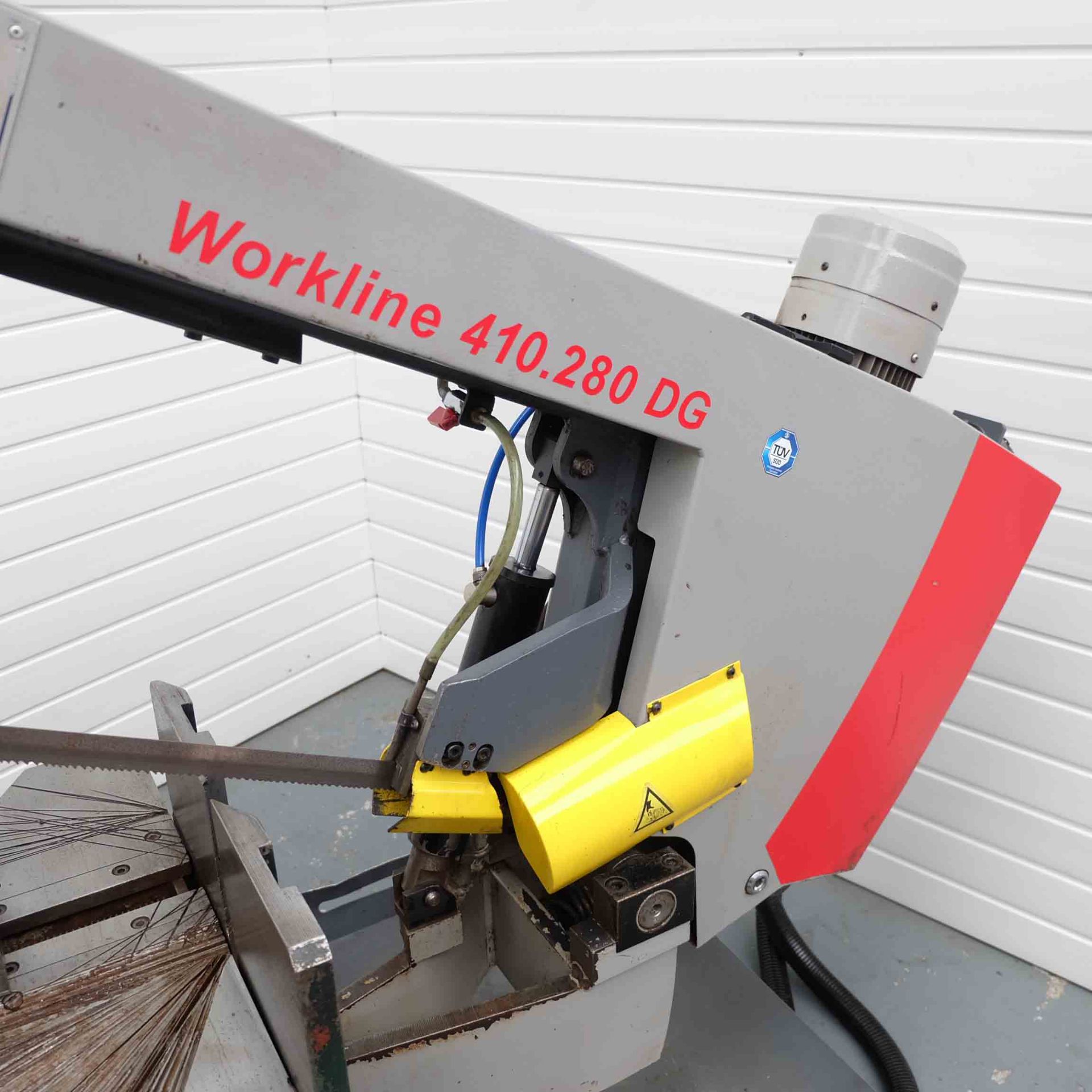 Bomar Workline 410.280 DG Double Mitre Gravitational Horizontal Bandsaw. - Image 3 of 13