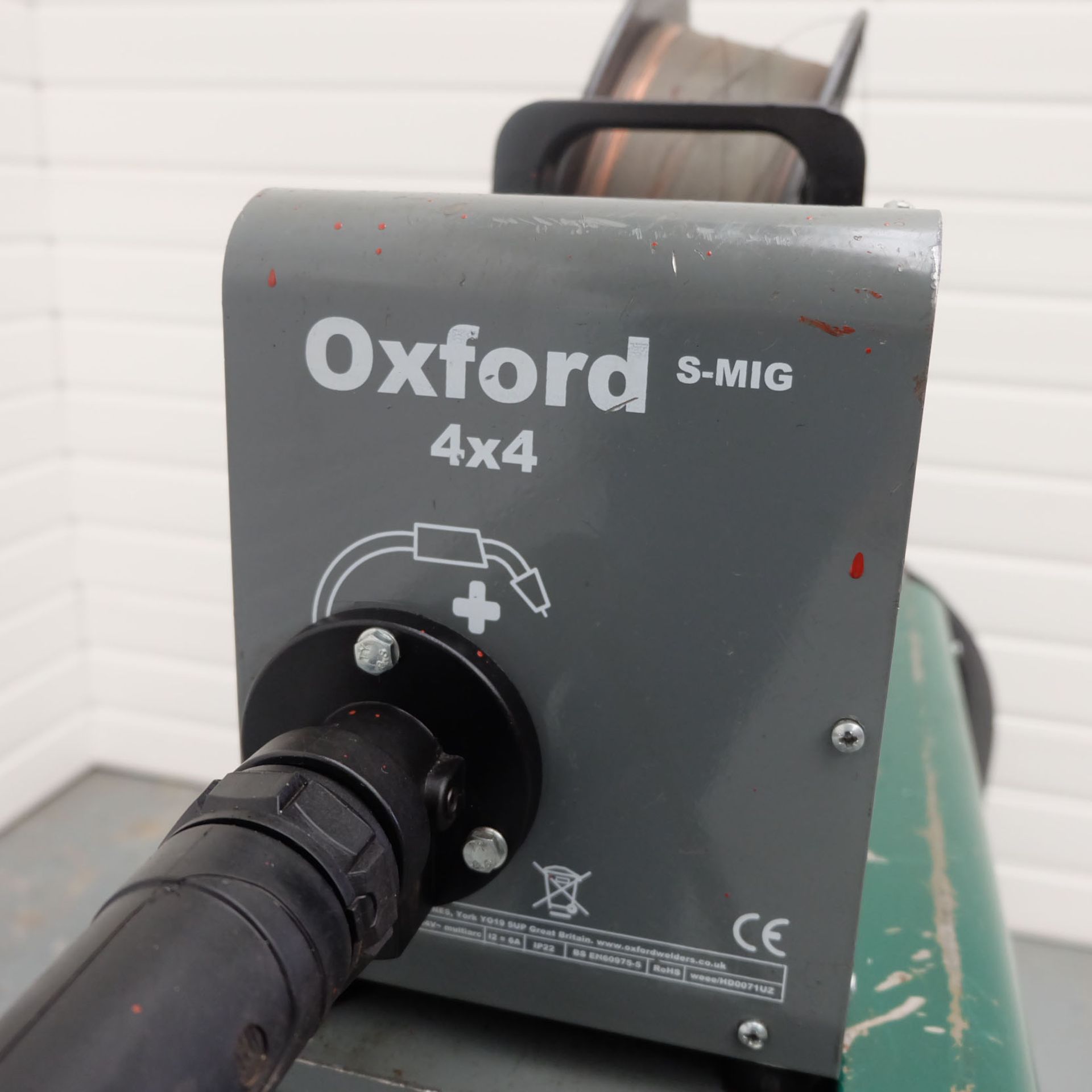 Oxford S-Mig Type 470-3 Industrial Mig Welder With Separate Wire Feed. - Image 7 of 10