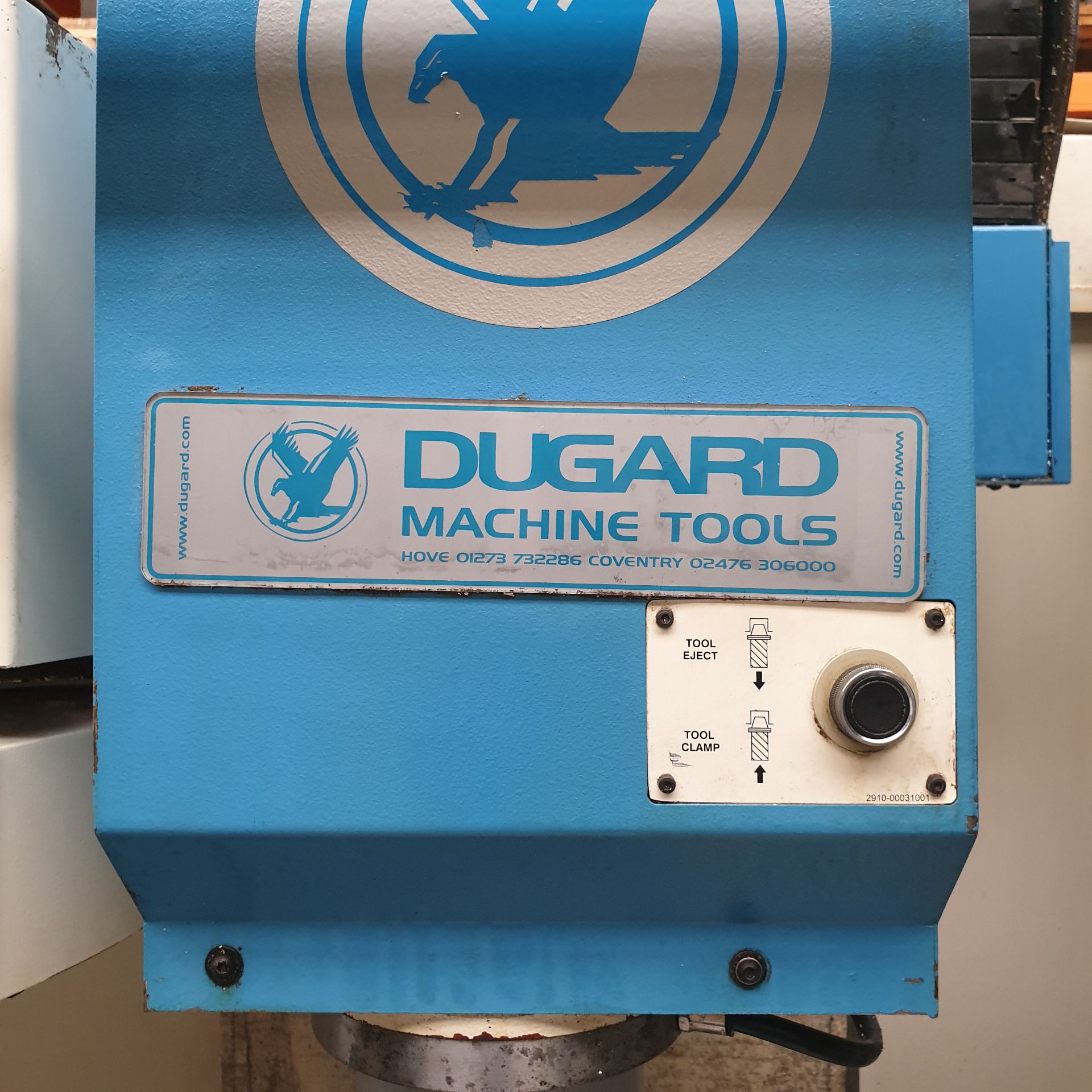 Dugard 1000 VMC Vertical Machining Centre. Spindle Taper BT40. Siemens Acramatic 2100 Control. - Image 8 of 9
