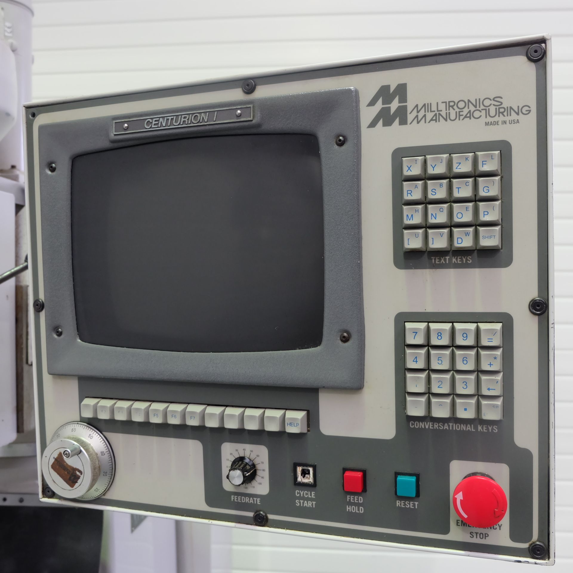 Partner Model VK03-M Series 'A' Vertical Mill with Milltronics Centurion 1 Three Axis CNC Control. - Image 8 of 16