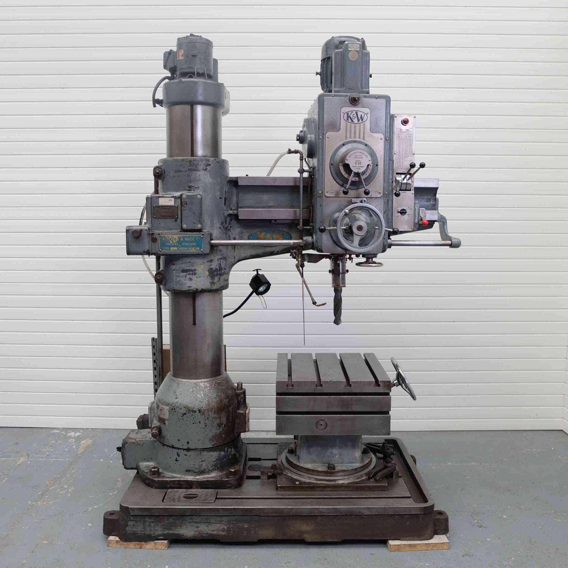Kitchen & Wade 3'6" E2 Radial Arm Drill.