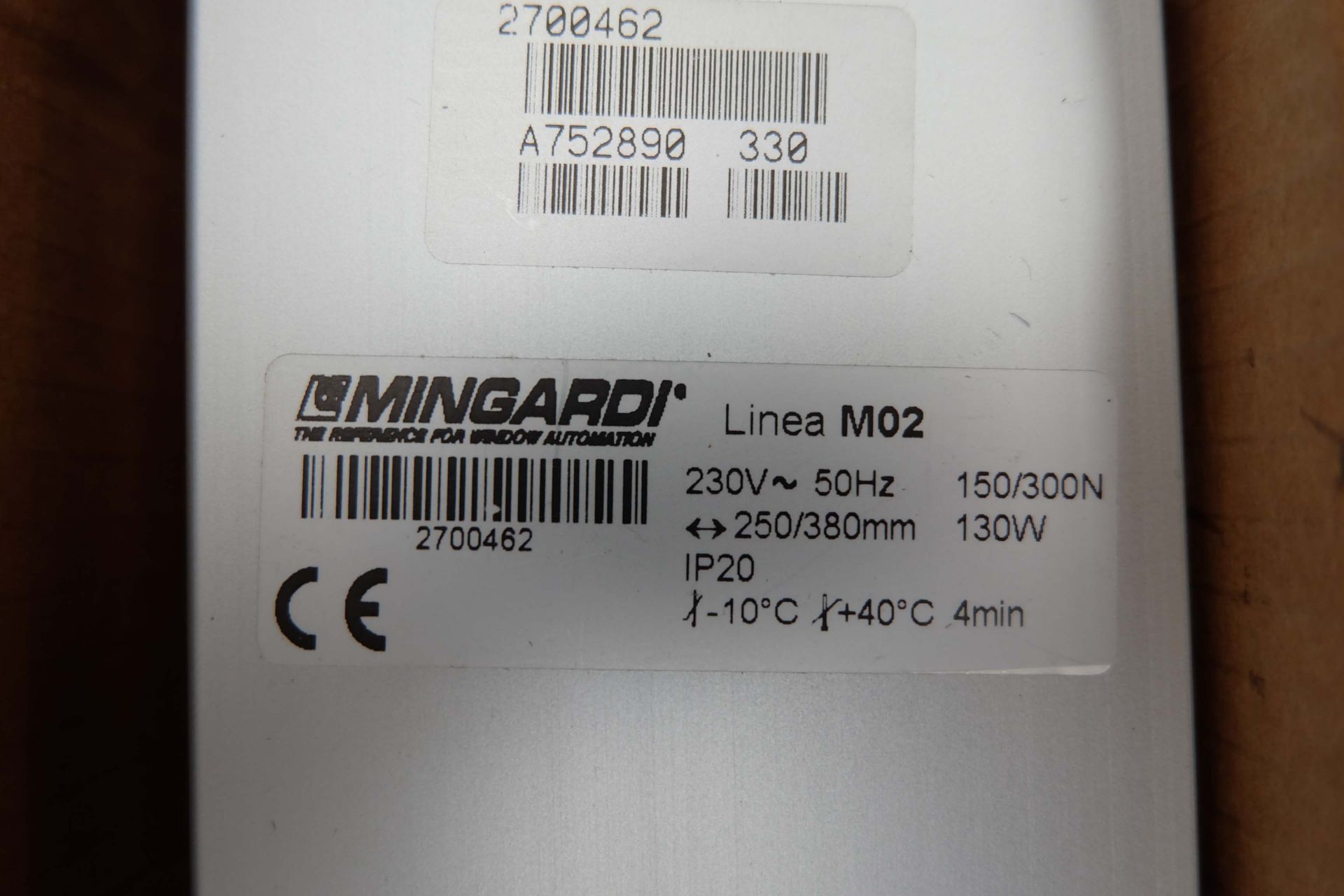 3 x Topp & Mingardi & Vent Chain Actuators for Window Automation + 24 x Brackets - Image 5 of 6