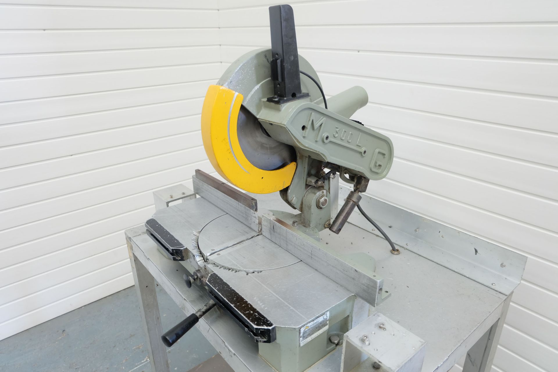 Emmegi Model 300 A Bench Top Aluminium Pull Down Chop Saw. - Image 2 of 7