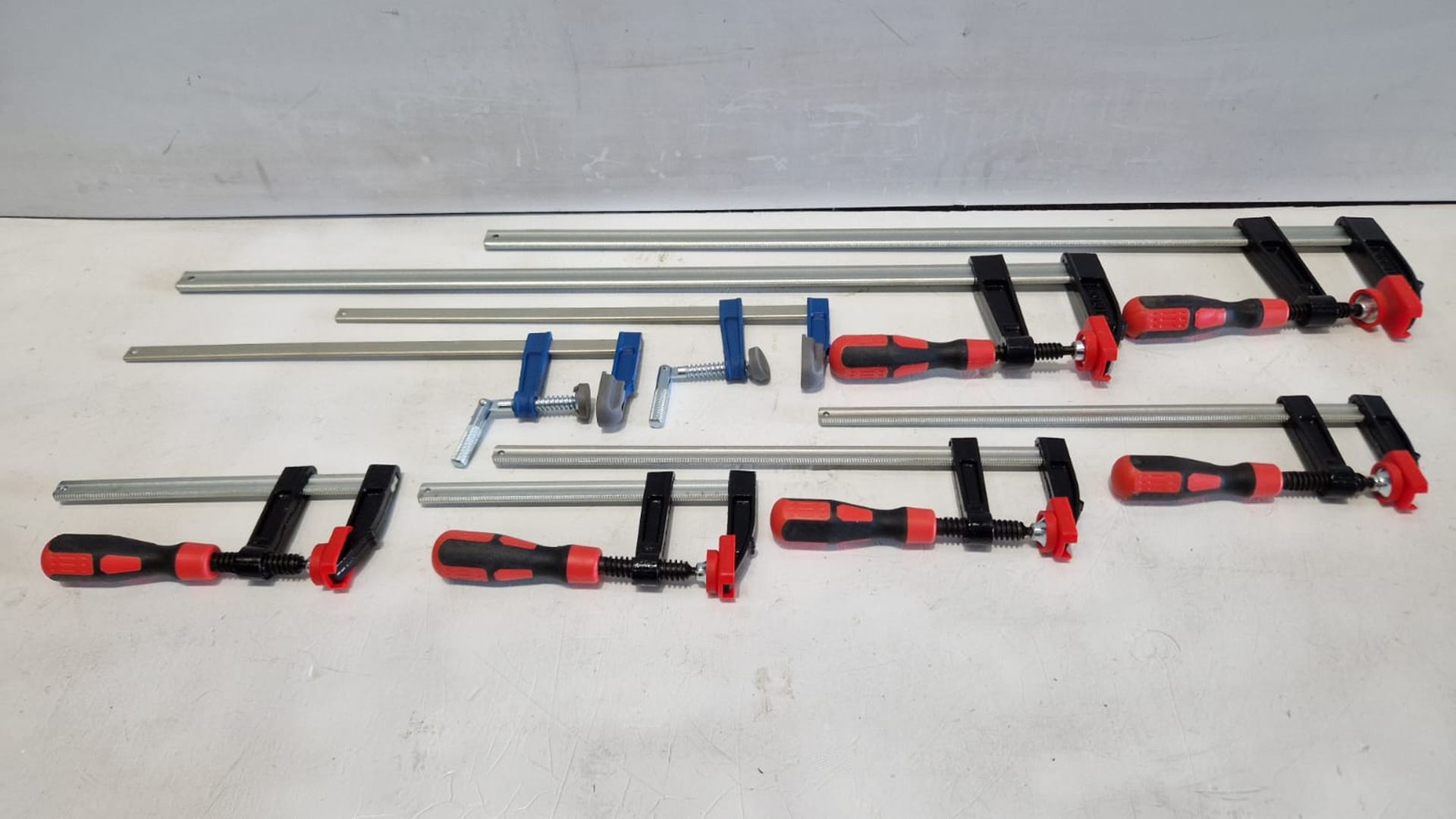 Quick Slide Bar Clamps, 150mm, 300mm and 600mm.