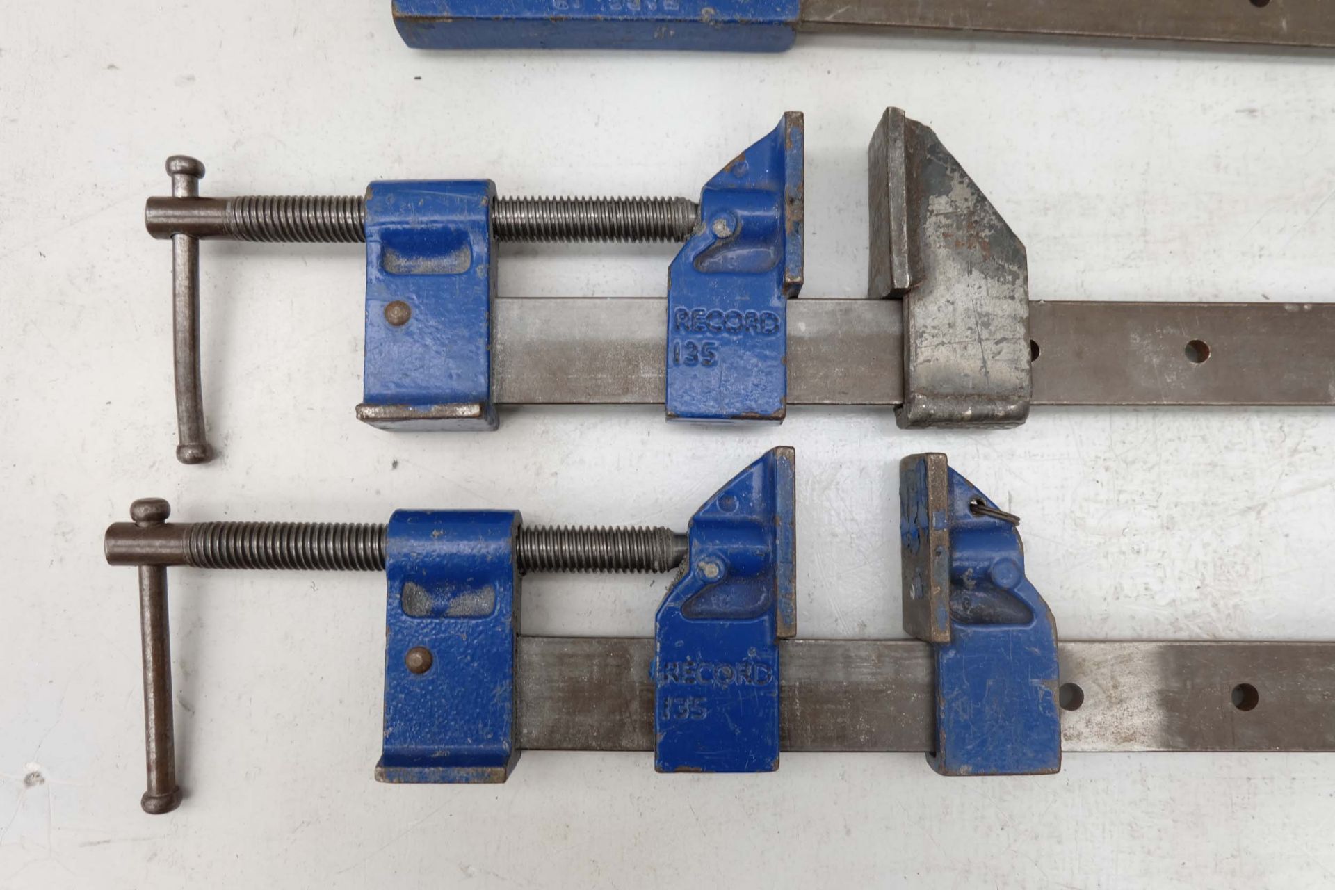 Pair of Record T Bar/Sash Clamps with Extension Pieces. - Image 3 of 4
