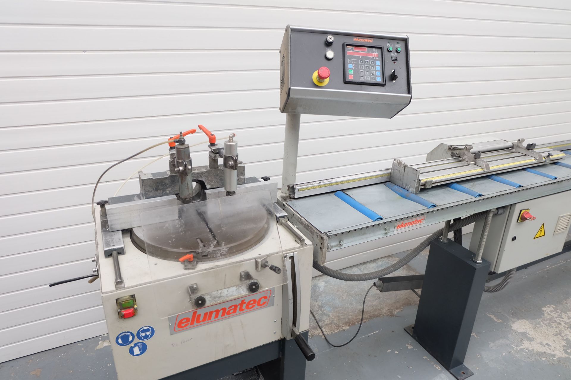 Elumatec Model TS 161/21 Table Saw with Pneumatic Clamping. - Image 2 of 12