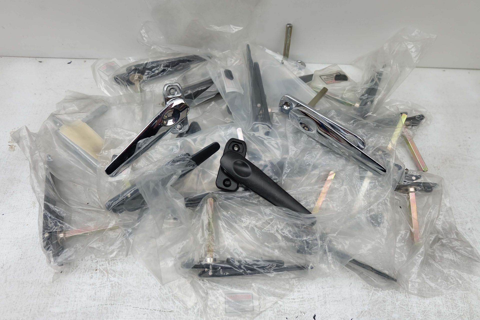 Quantity of Verso Flipper Handles With Escutcheons. Various Colours - Image 10 of 11
