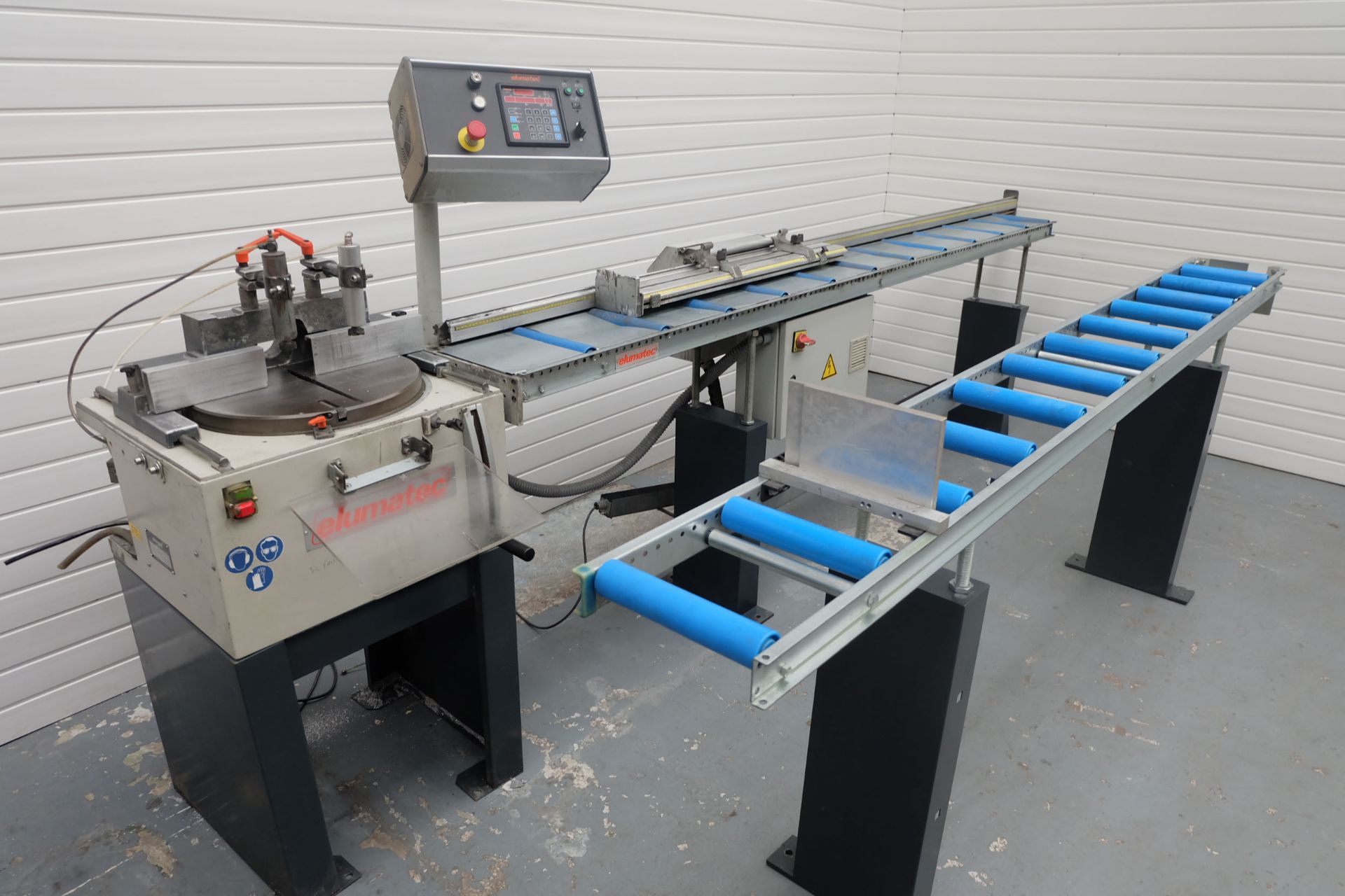 Elumatec Model TS 161/21 Table Saw with Pneumatic Clamping. - Image 12 of 12