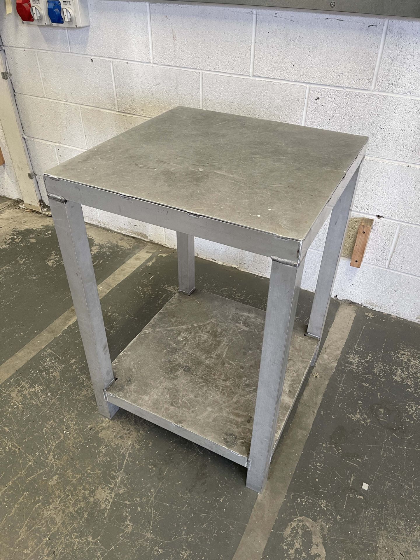 Aluminium Workbench 2' x 2' x 35" High. - Image 3 of 3