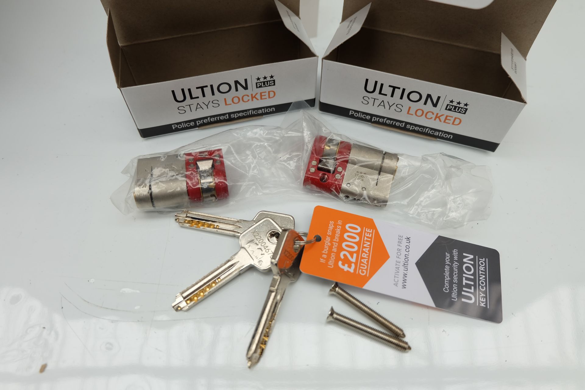 20 x Ultion Locks With Keys In Pairs - Image 2 of 6