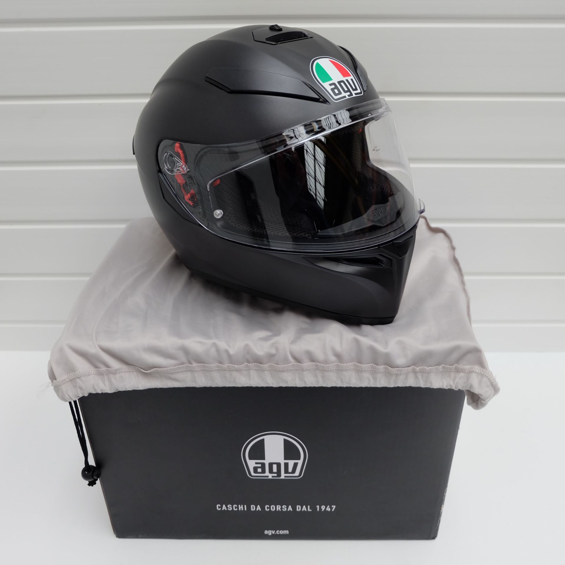 AGV K3 SV-S Full Face Helmet Matt Black Size Small