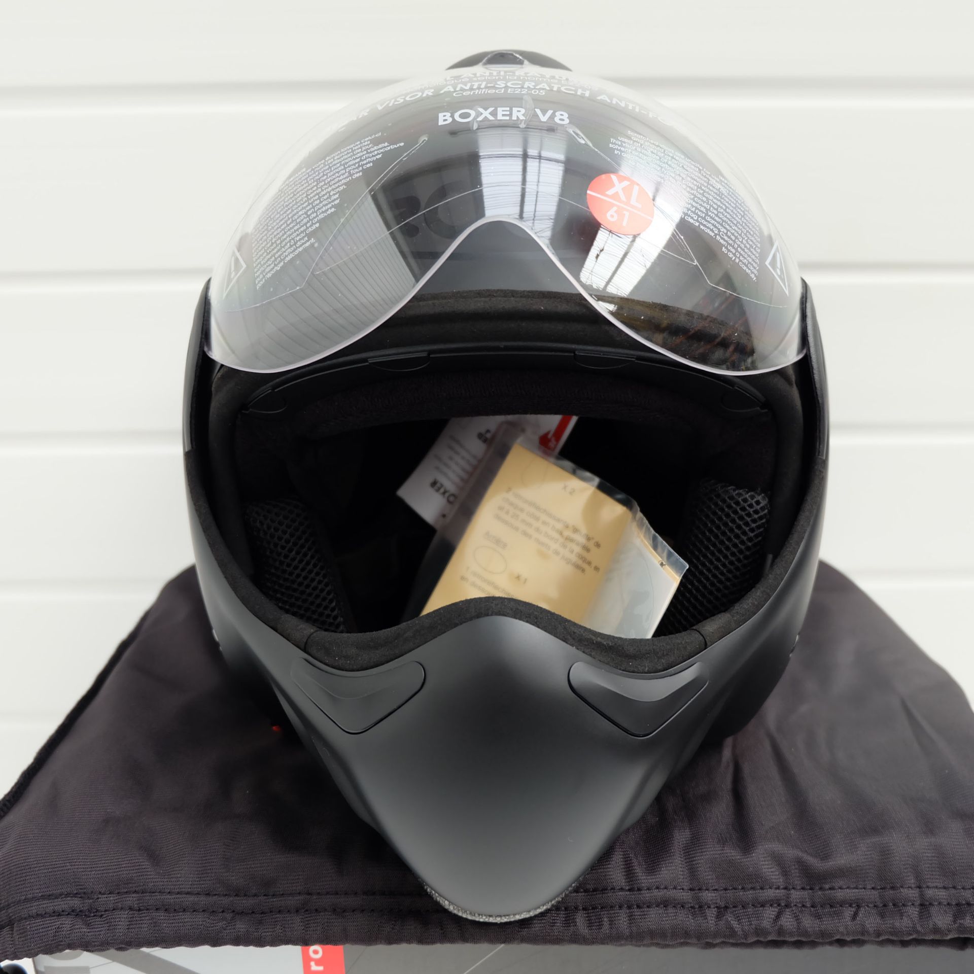 Roof Boxxer Carbon Flip Up Helmet Black SMALL+ BOXER V8 XL - Bild 5 aus 11