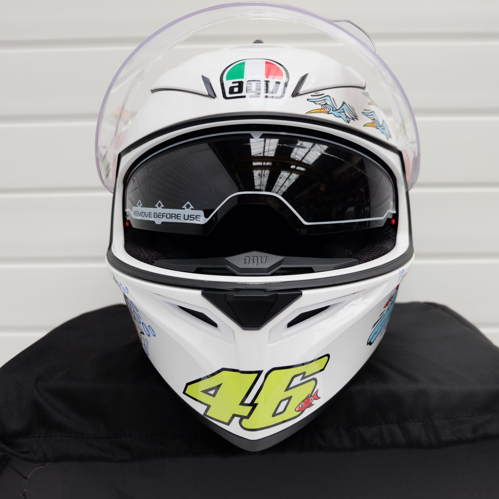 AGV K3 SV-S White Zoo Size Large - Image 6 of 14