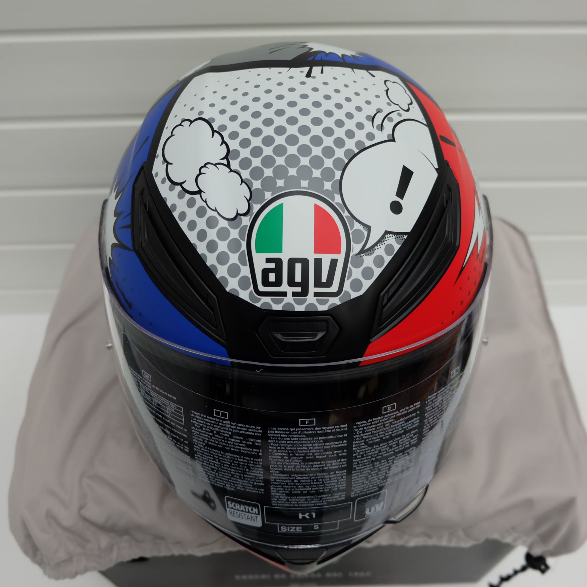 AGV K1 Bang Full Face Helmet S - Image 6 of 15