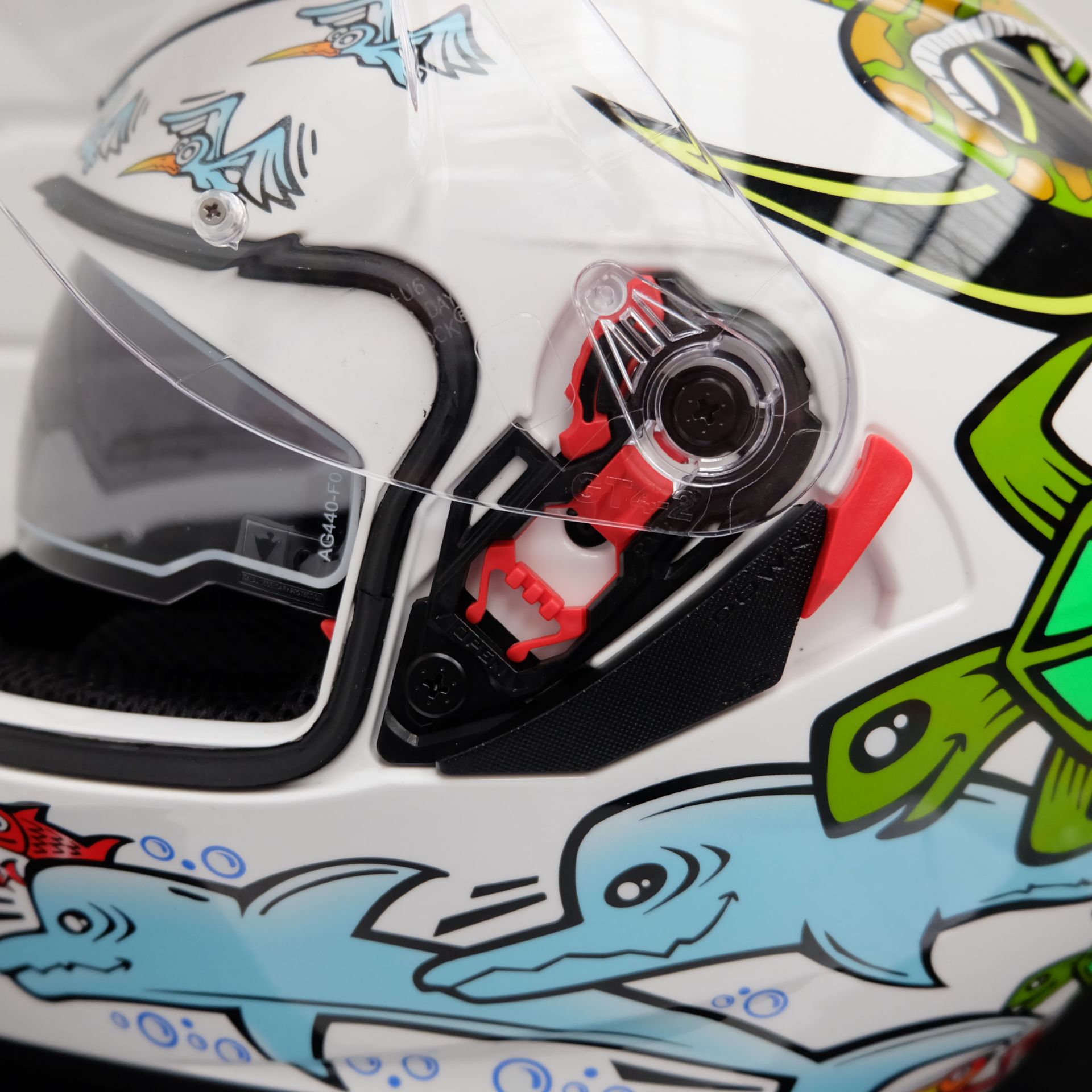 AGV K3 SV-S White Zoo Size Large - Image 7 of 14