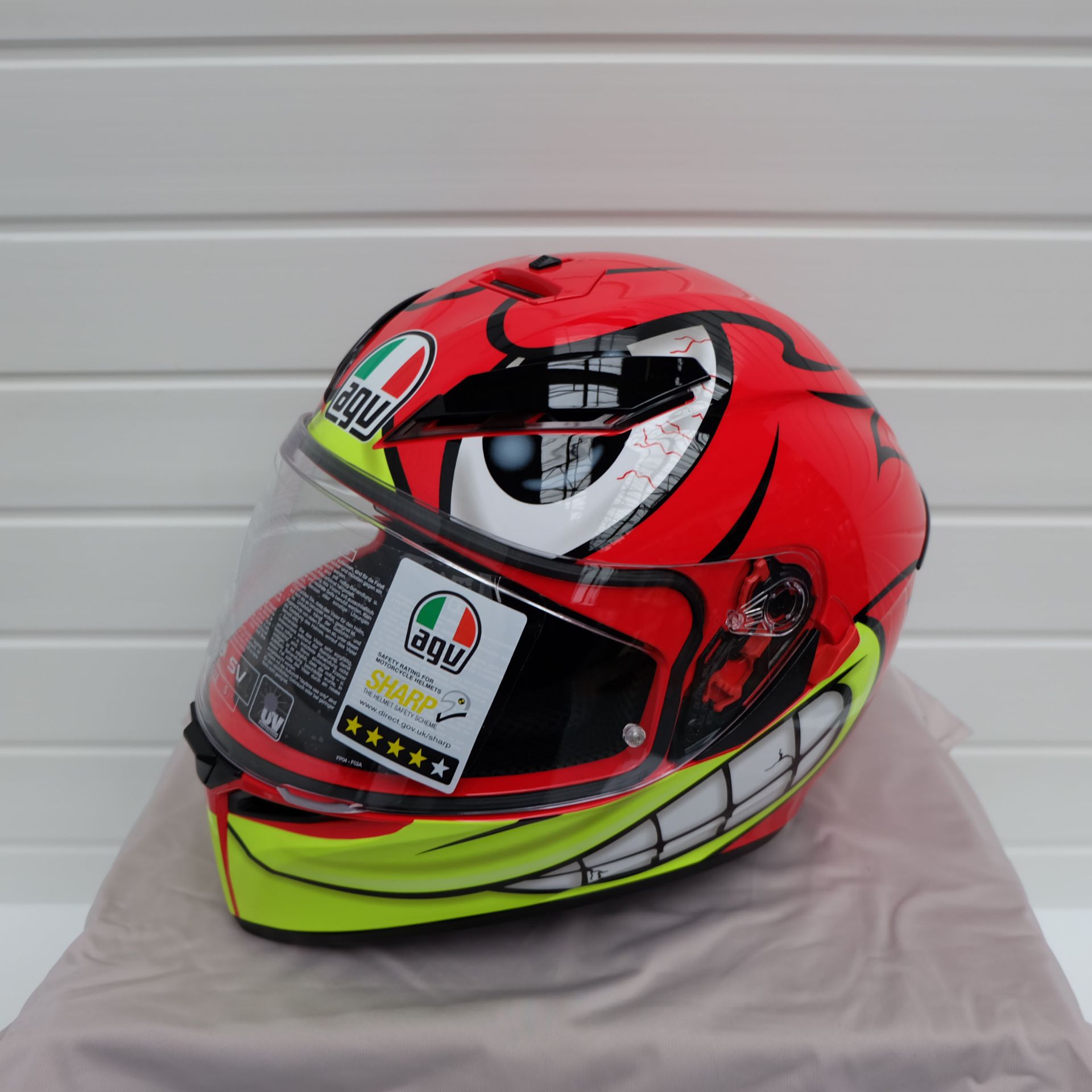 AGV K3 SV-S Birdy Full Face Helmet Size Small - Image 4 of 15