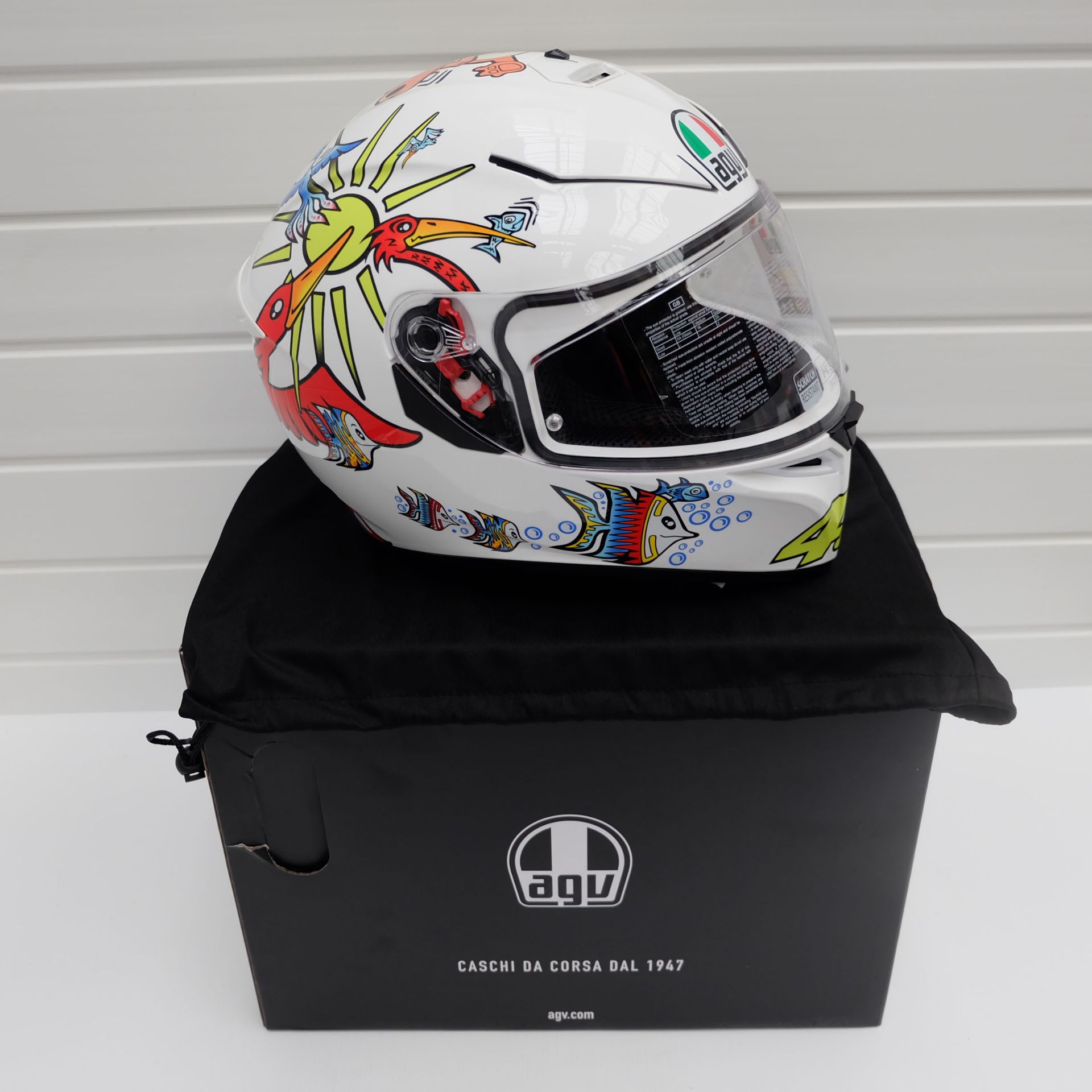 AGV K3 SV-S White Zoo Size Large