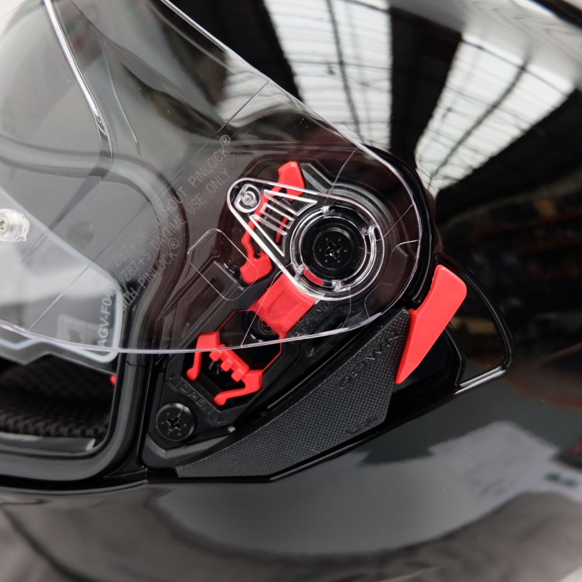 AGV K3 SV-S Full Face Helmet Black Size Small - Image 9 of 14