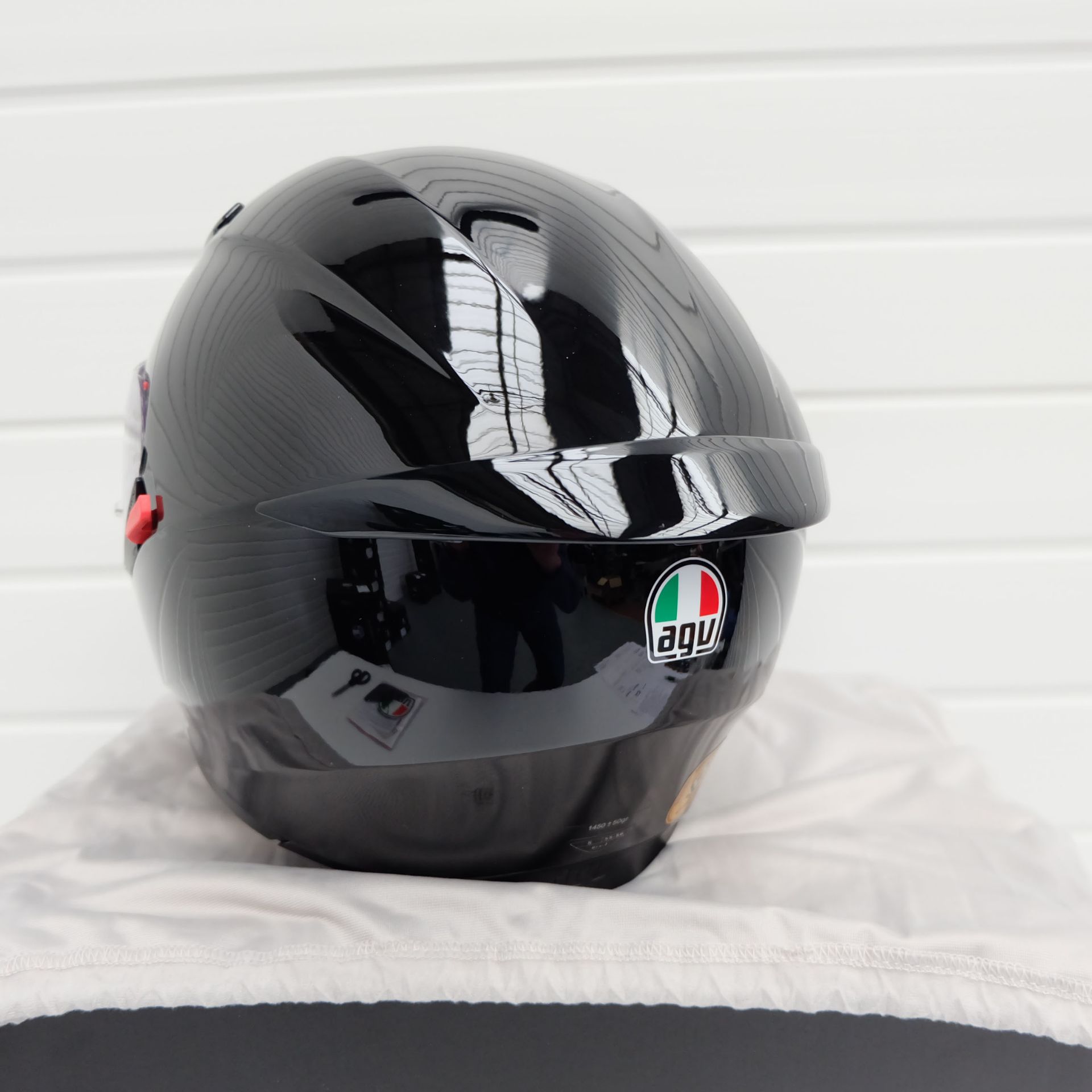 AGV K3 SV-S Full Face Helmet Black Size Small - Image 6 of 14