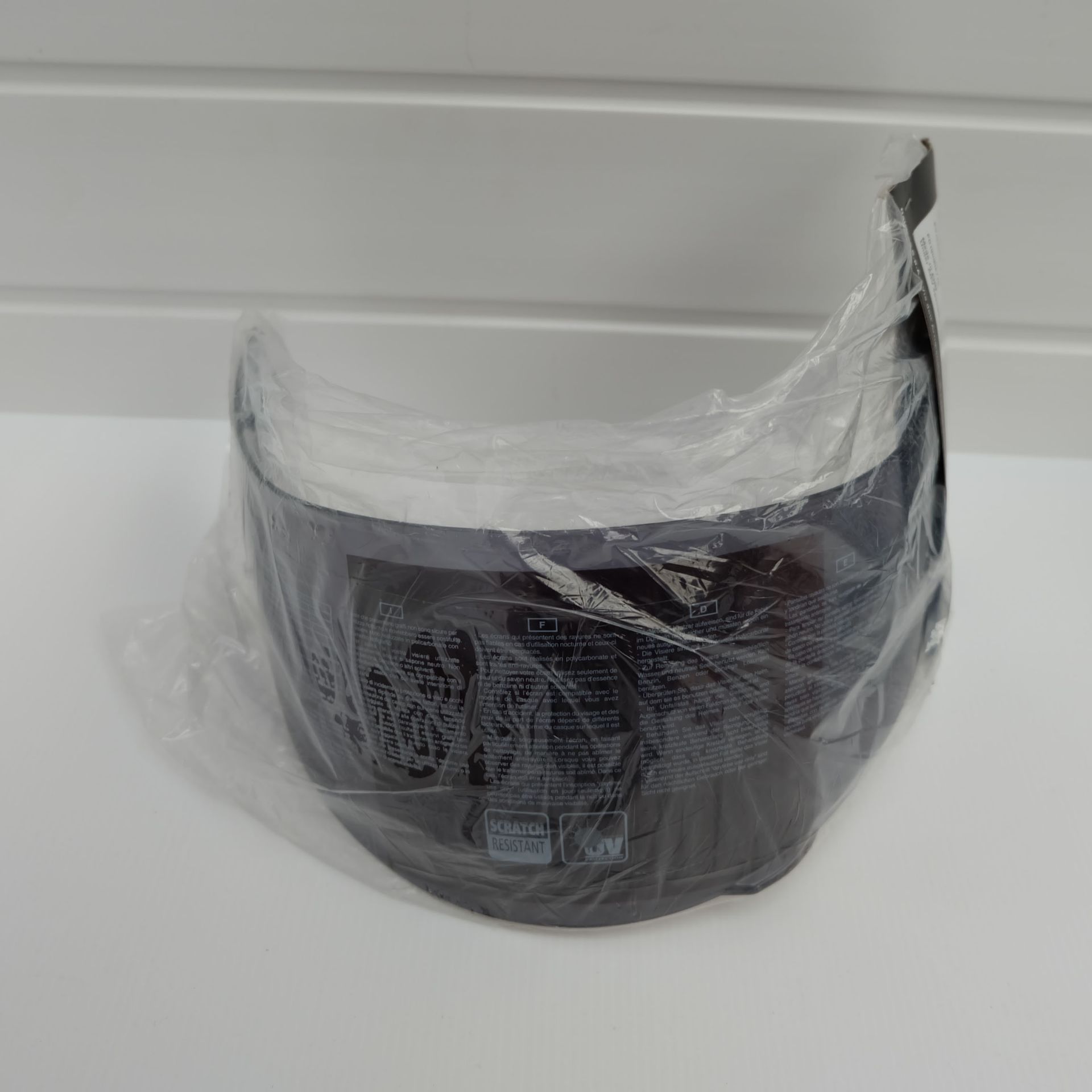 AGV GT2-1 Anti Scratch Pinlock Ready Replacement Visor Dark Tint. Smoke - Image 2 of 7