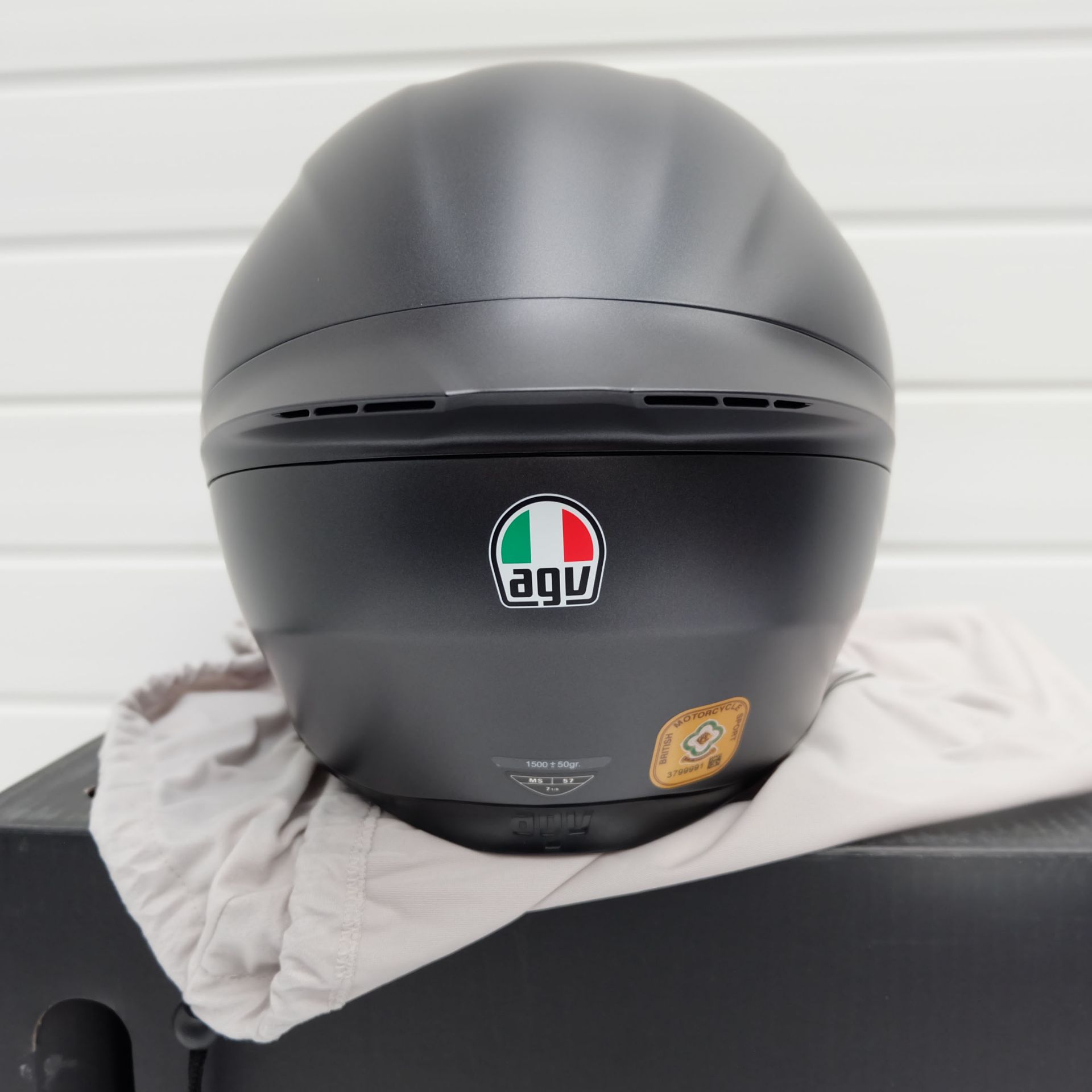 AGV K1 Full Face Helmet Matt Black Size Medium Small - Image 7 of 13