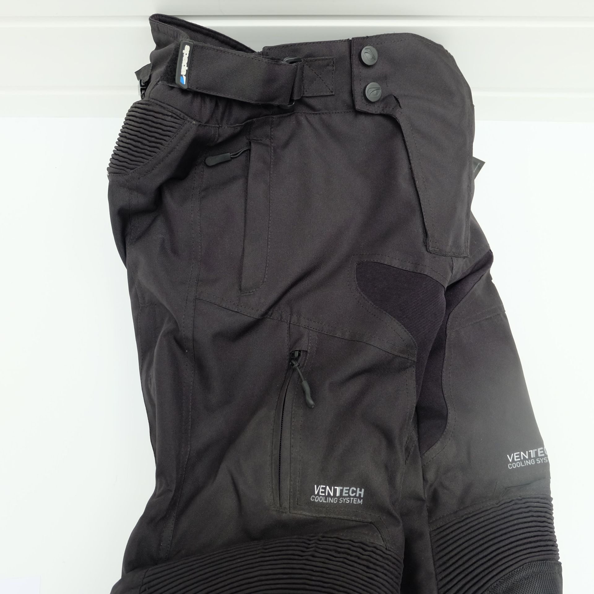 Spada Turini Motorcycle Trousers (Mens) Black. Medium - Bild 7 aus 10
