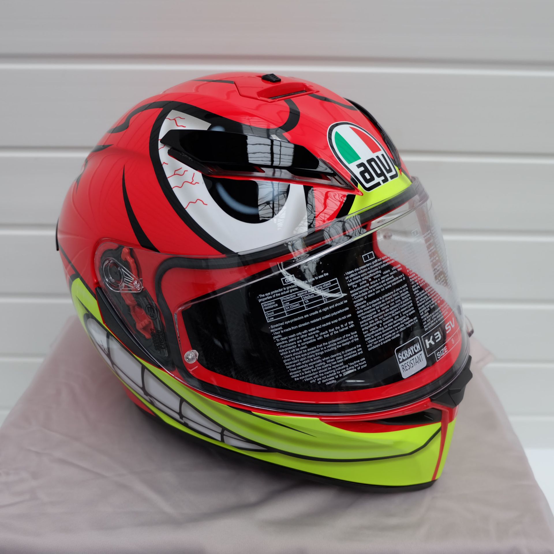 AGV K3 SV-S Birdy Full Face Helmet Size Small - Image 2 of 15