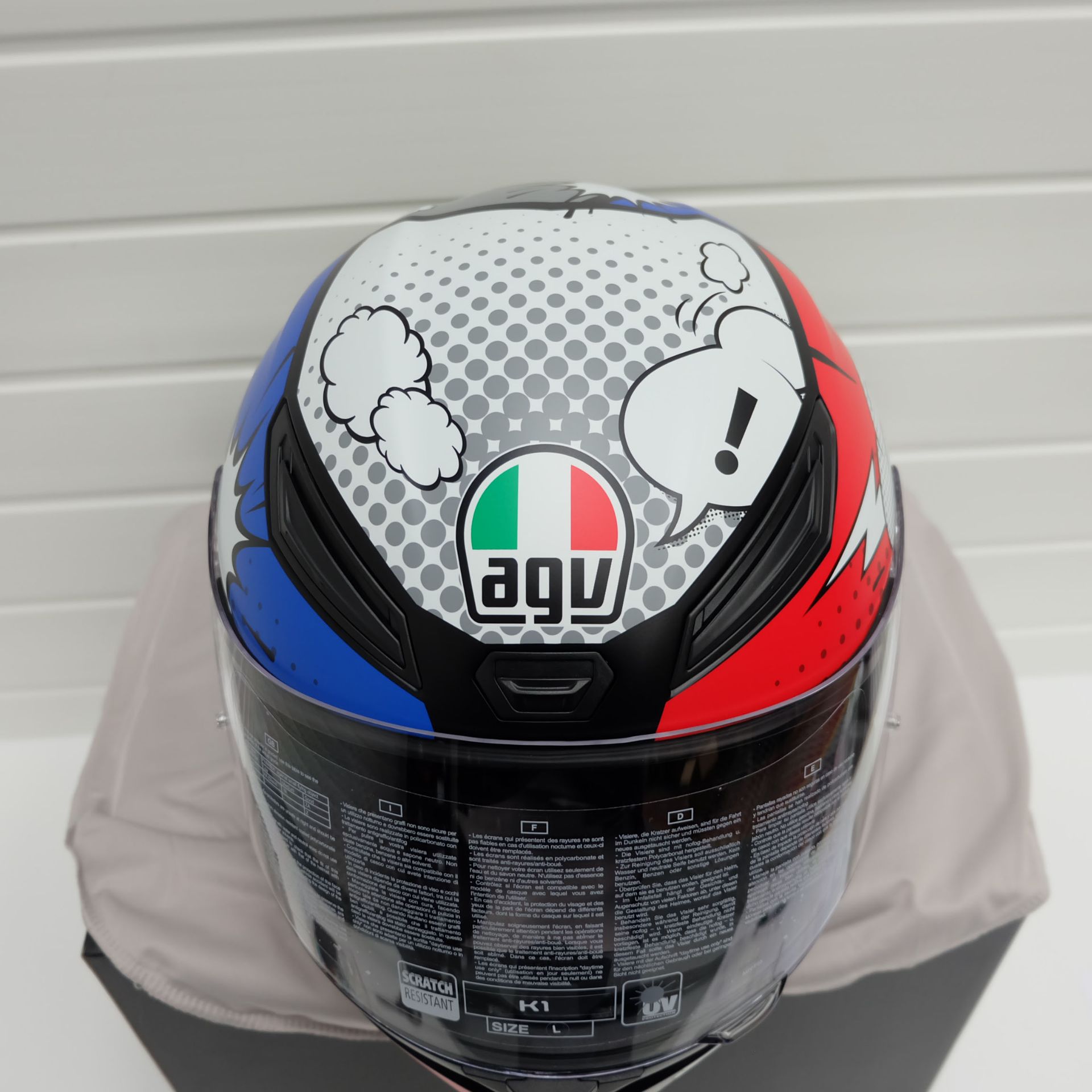 AGV K1 Bang Full Face Helmet L - Image 6 of 14