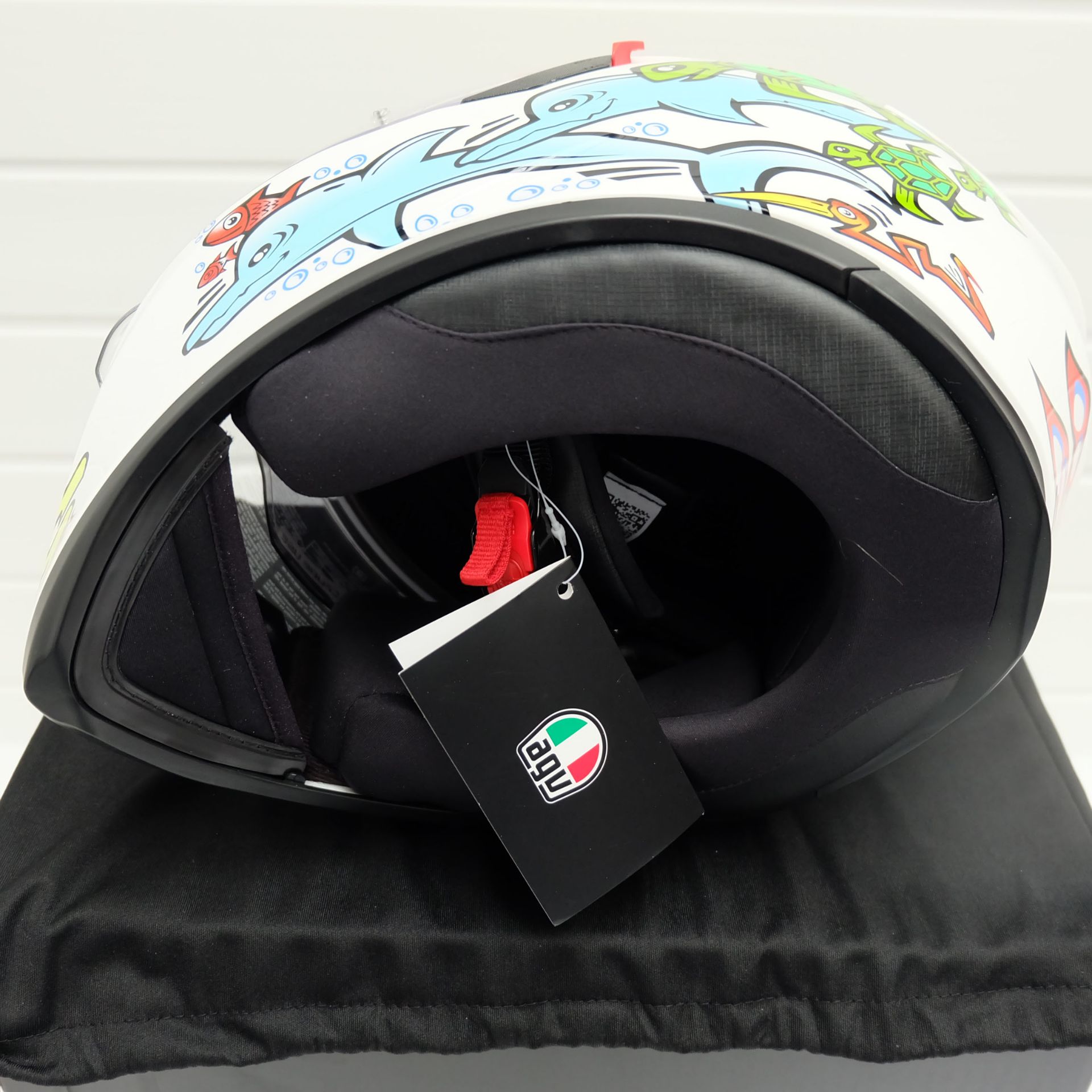 AGV K3 SV-S White Zoo Size Large - Image 10 of 14