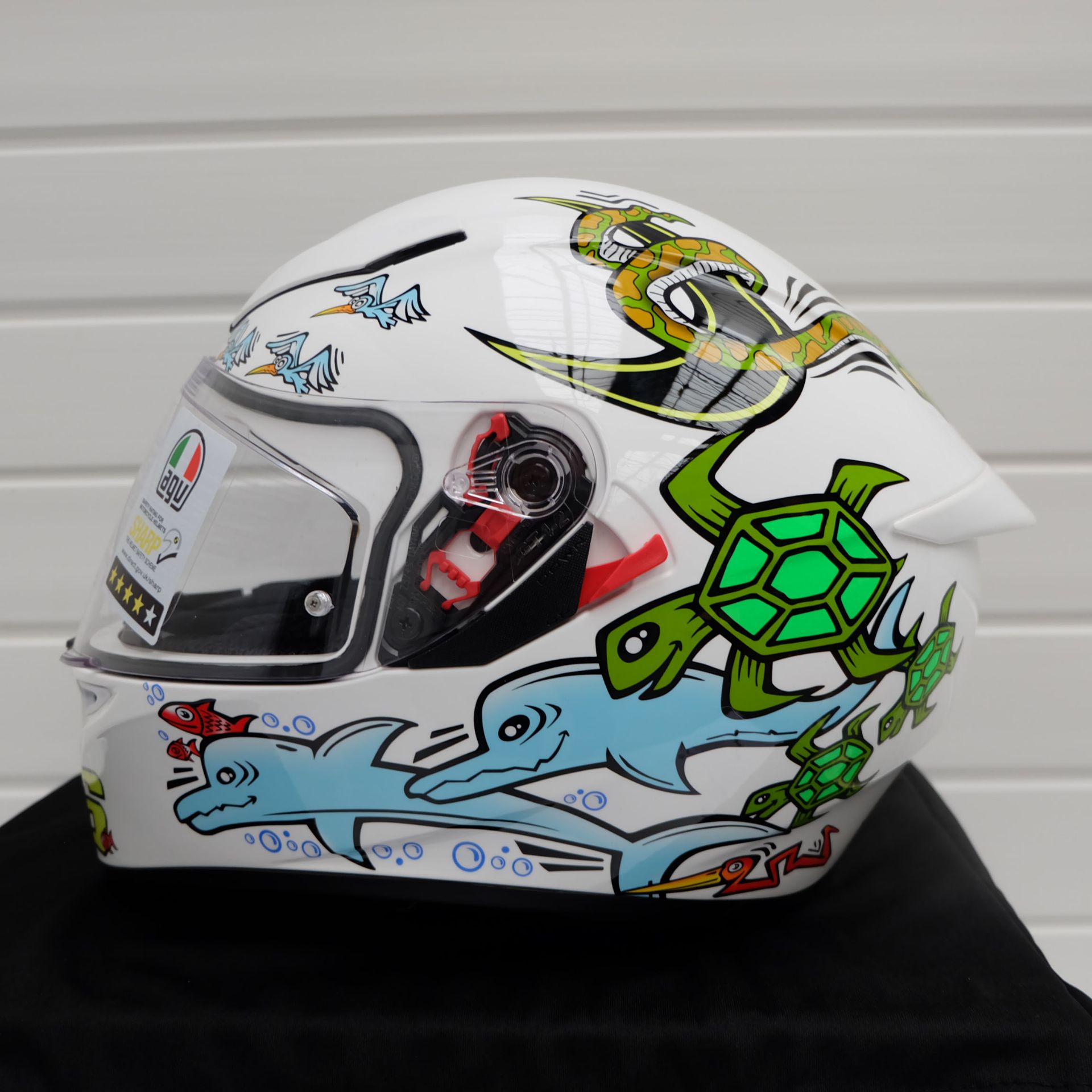 AGV K3 SV-S White Zoo Size Large - Image 2 of 14