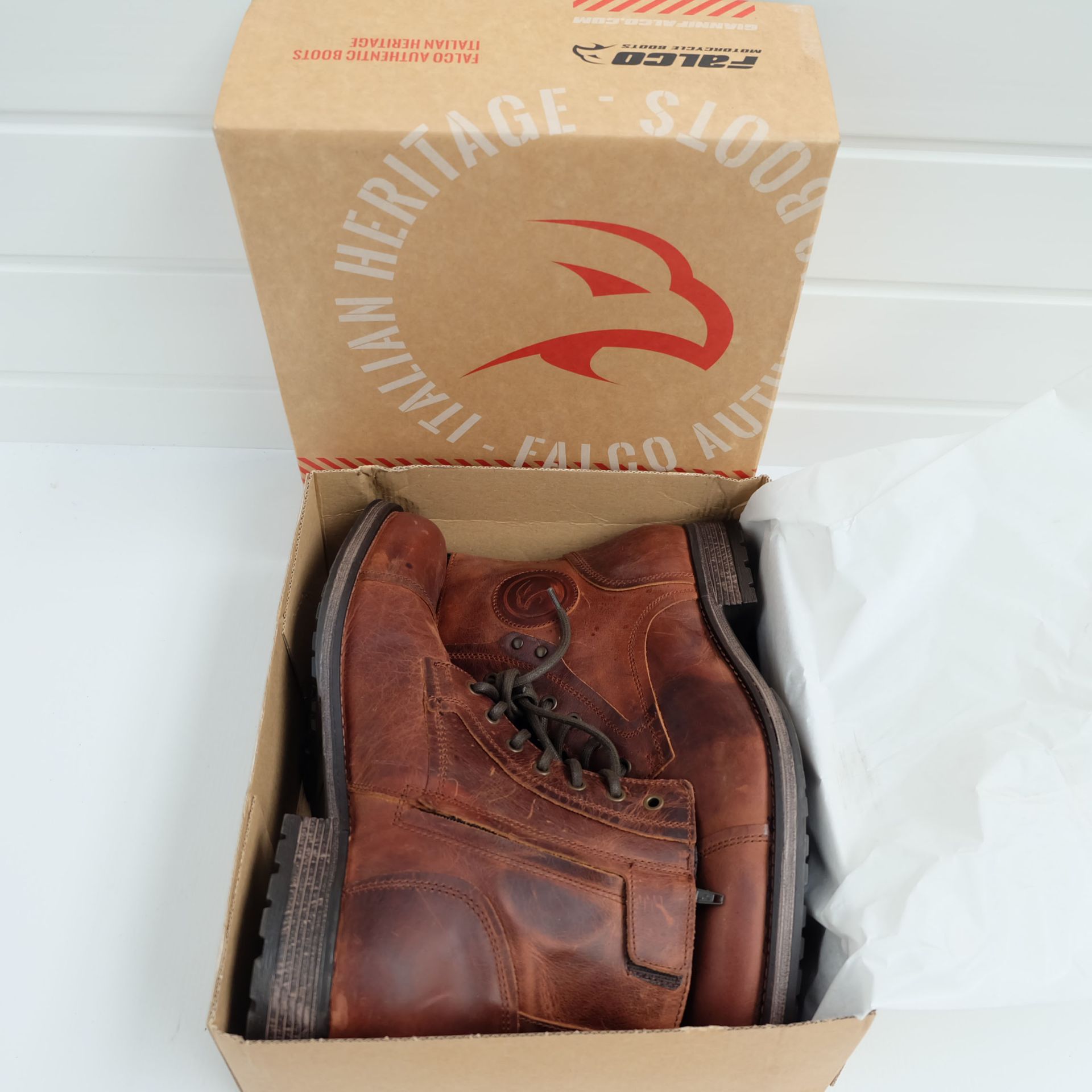 Falco Kaspar Leather Short Boots 47/UK12