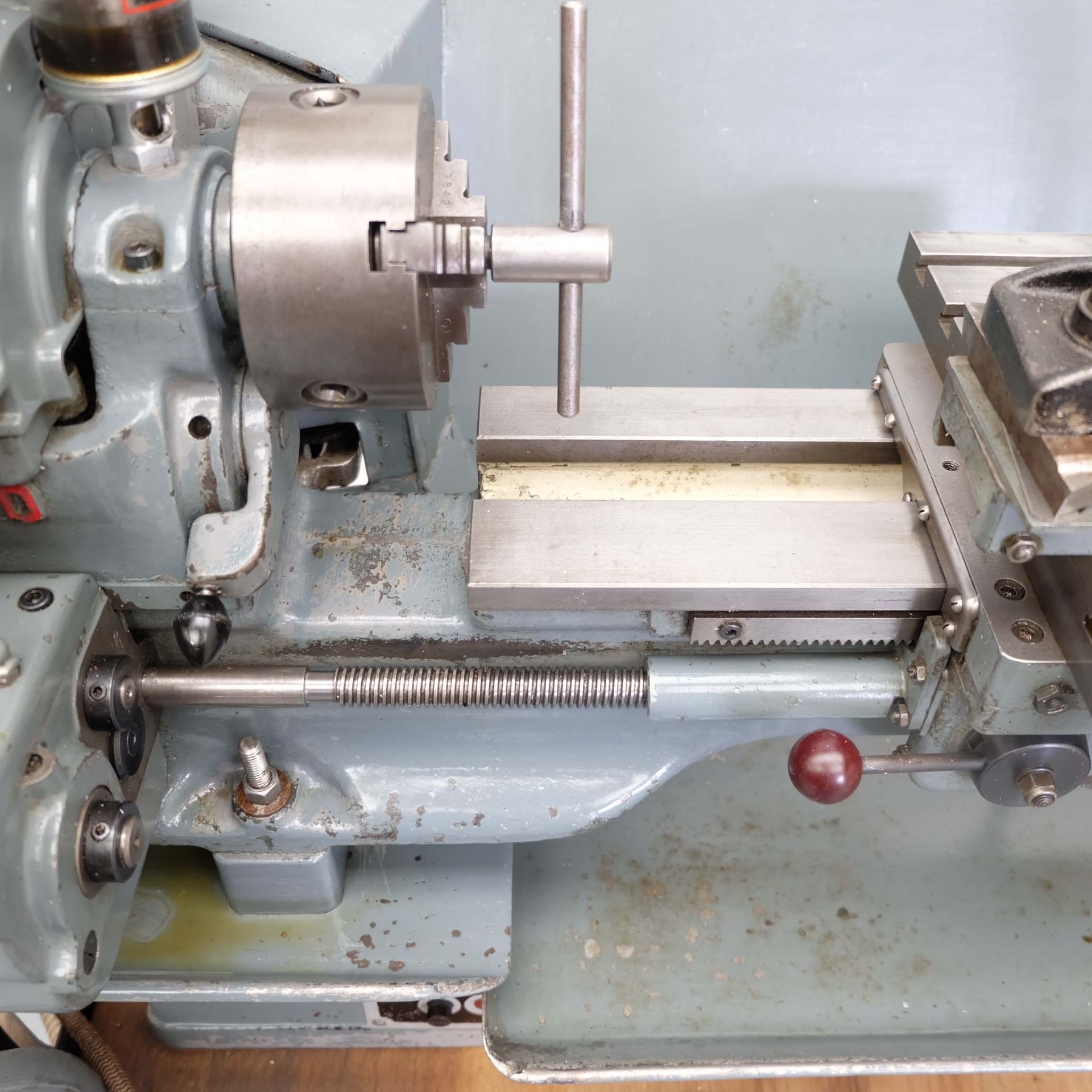 Myford ML7 3 1/2" Centre Lathe With Tri-Lever Quick Change Speed Selector. Distance Between Centres: - Image 13 of 13