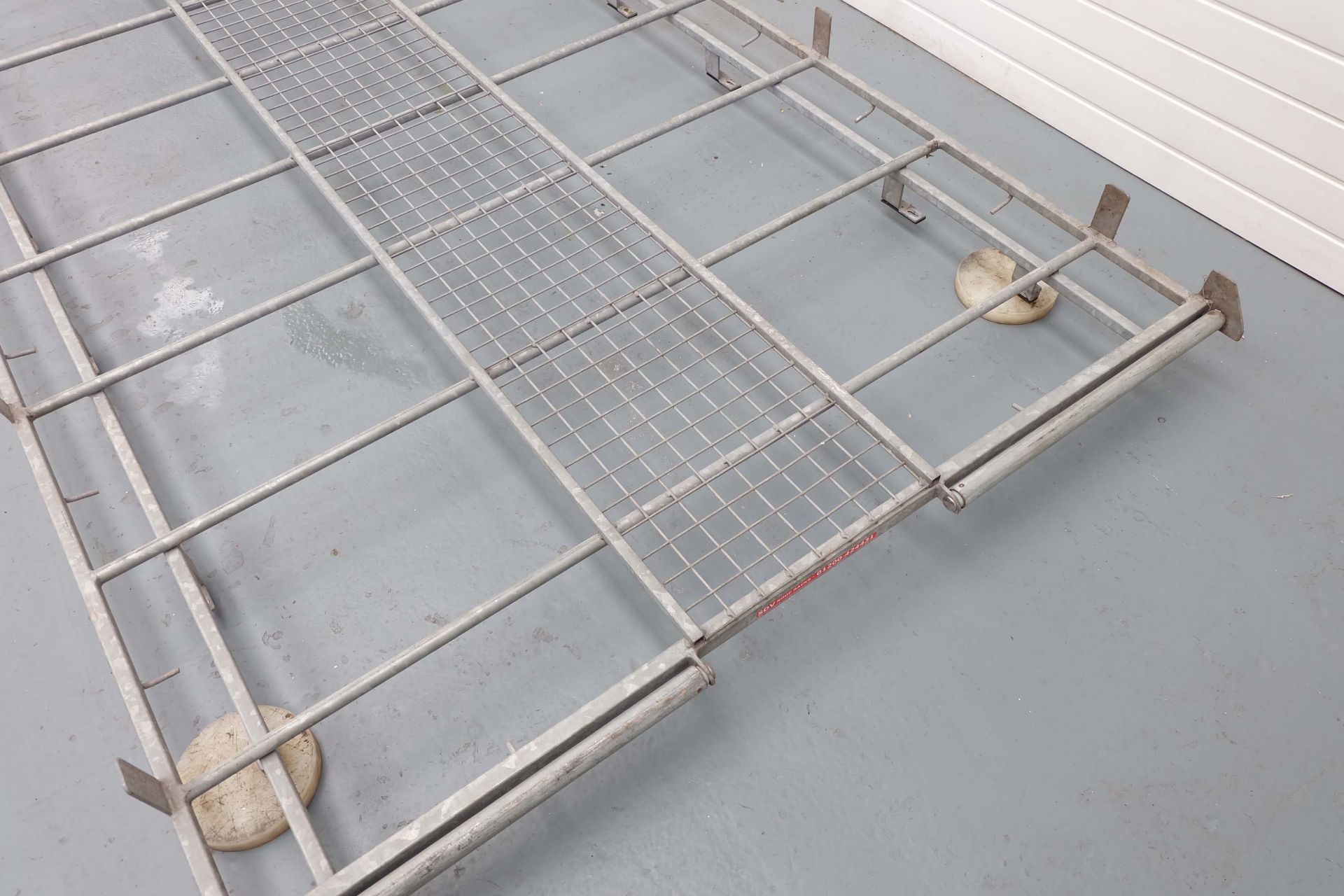 SDV Roof Rack Style 2 With Heavy Duty Runner Mesh. Made From Heavy Duty Galvanised Steel 140" x 68". - Image 5 of 6