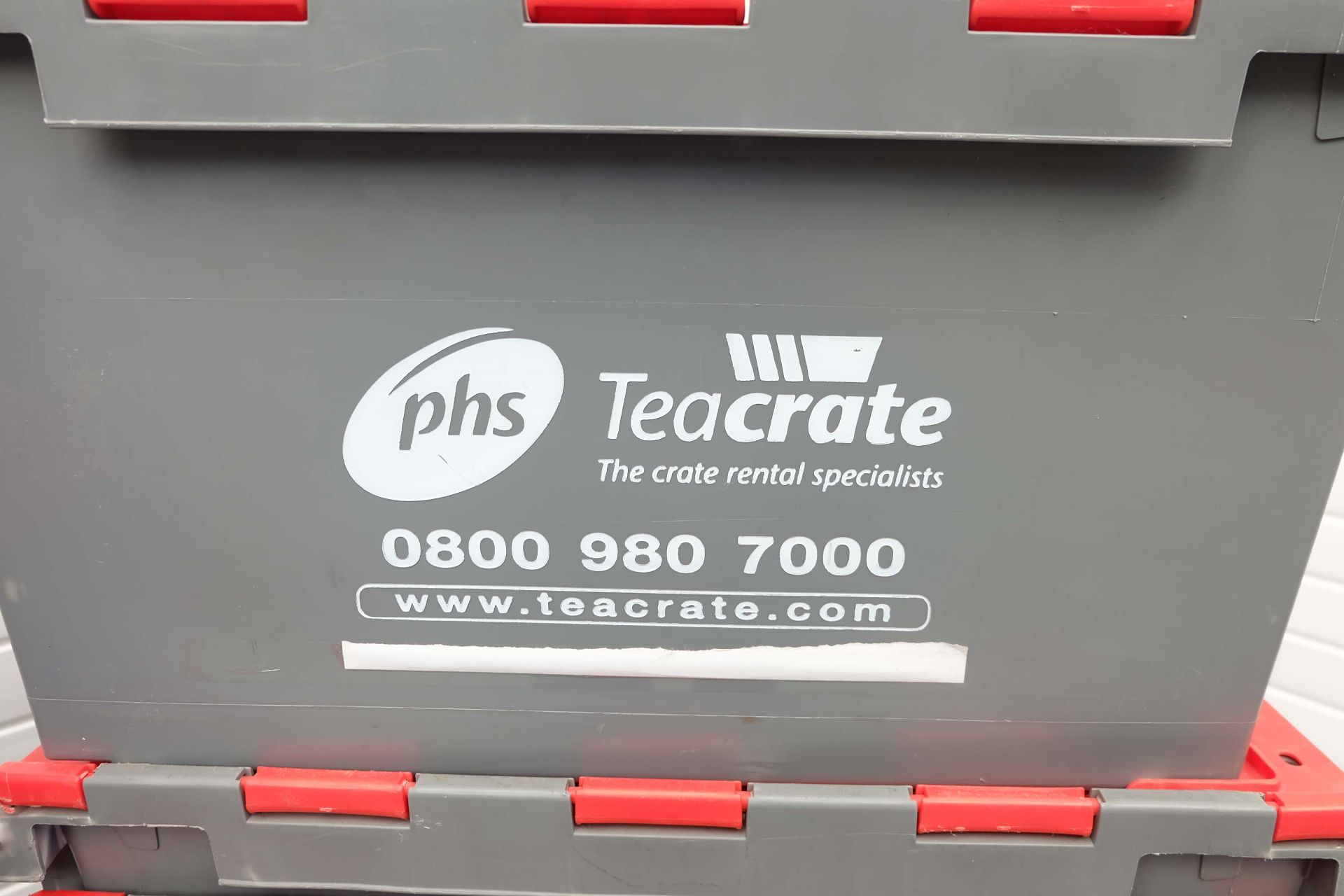 10 x PHS Teacrate. Type LC3B Standard Lidded Crate. Volume 80 Litres. - Image 4 of 6