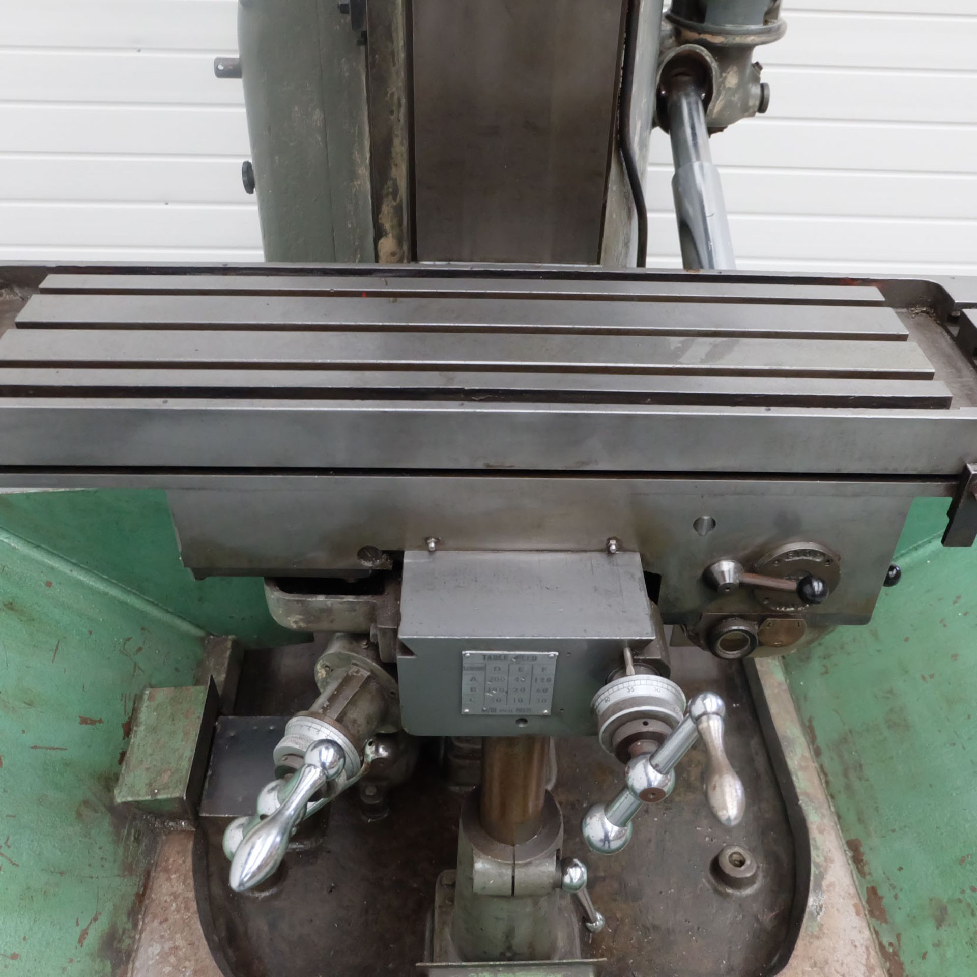 Adcock & Shipley 2V. Vertical Milling Machine. - Image 9 of 12