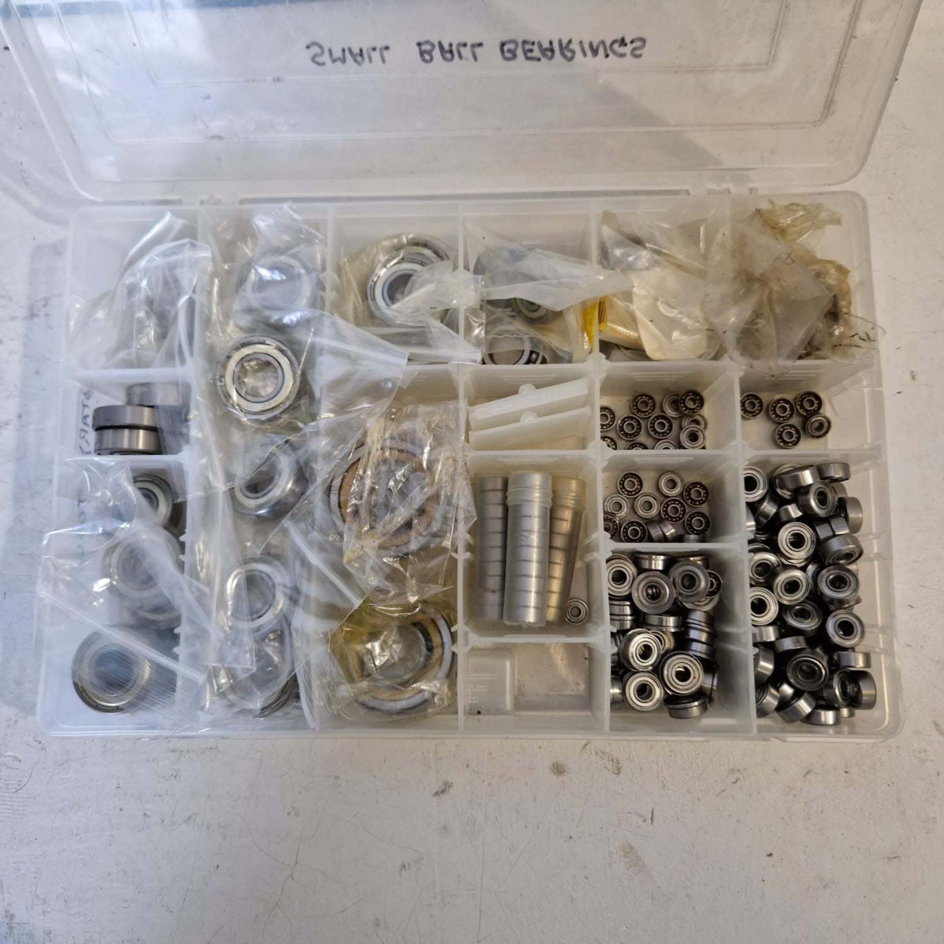 Quantity of Various Roller Ball Bearings in Plastic Tray. - Image 2 of 2