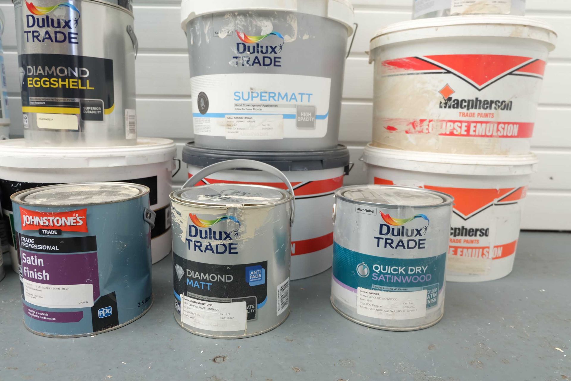 35 x Tins & Tubs of Various Paints. Most Are Full. - Image 7 of 7