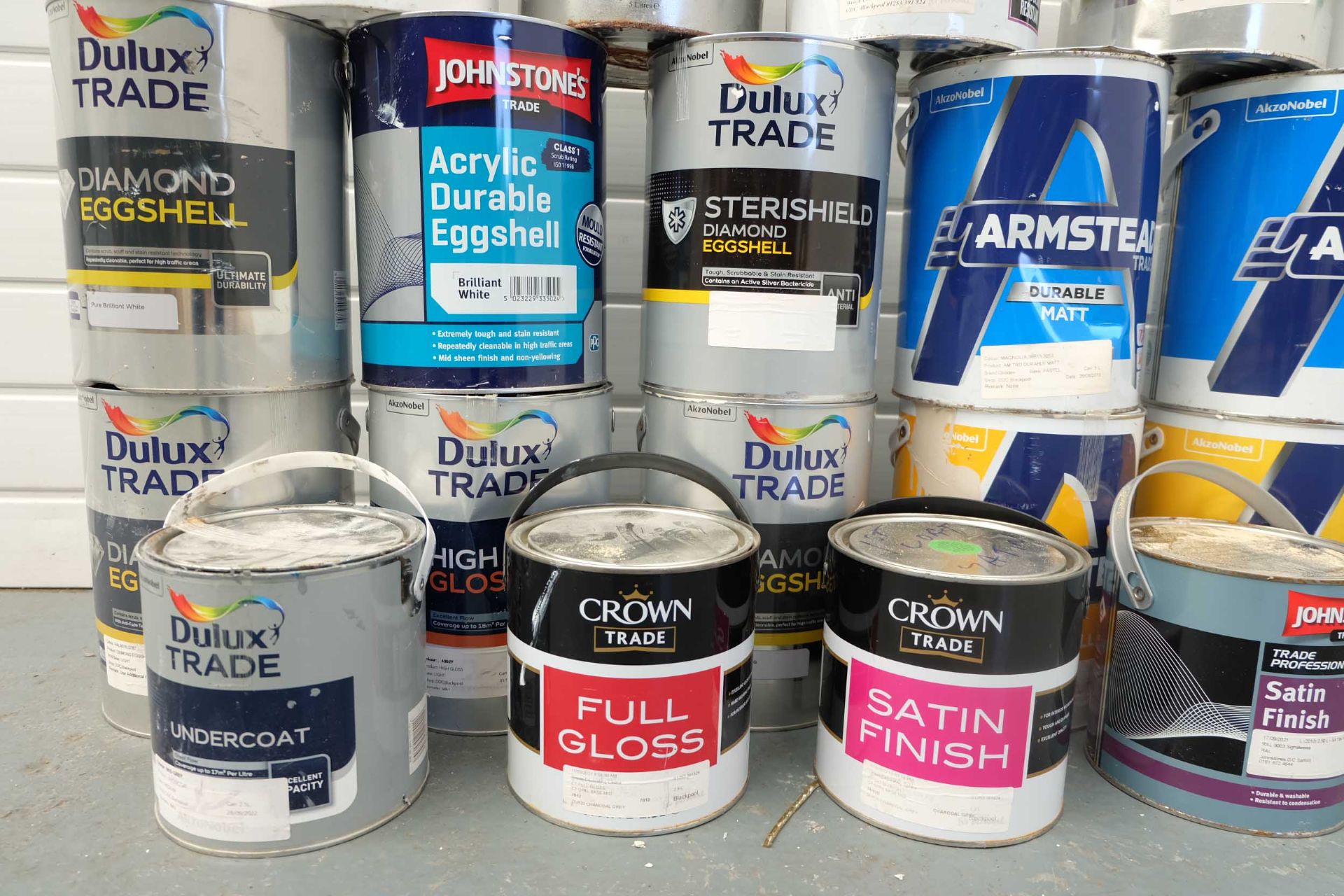 35 x Tins & Tubs of Various Paints. Most Are Full. - Image 3 of 7