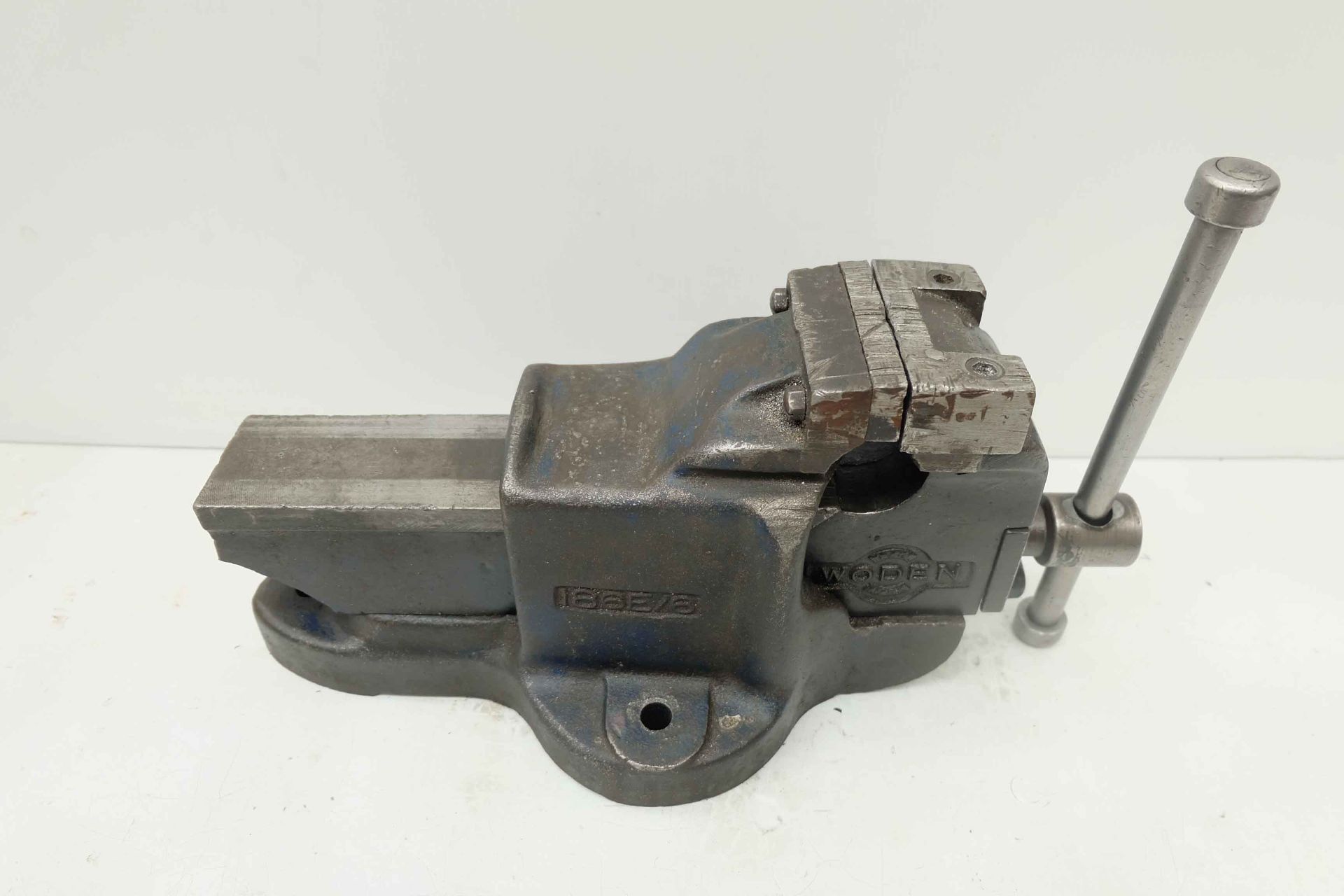 Woden Engineers Bench Vice With Quick Release. Width of Jaws 3 3/4". - Image 2 of 5