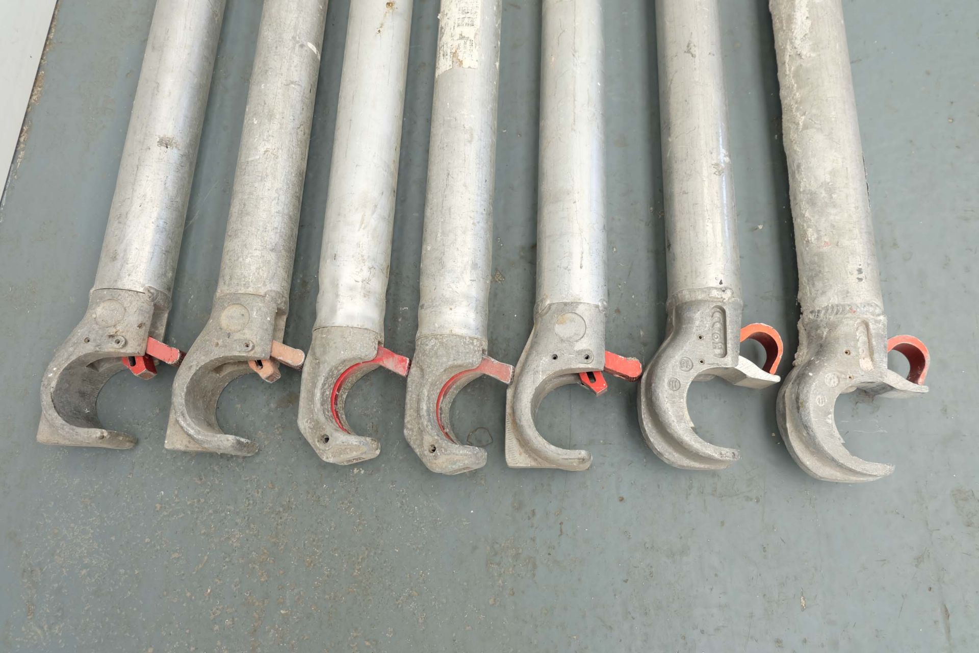 7 x Aluminium Braces for Scaffold Towers. Length: 1800mm From Clamp Centres. - Image 3 of 5