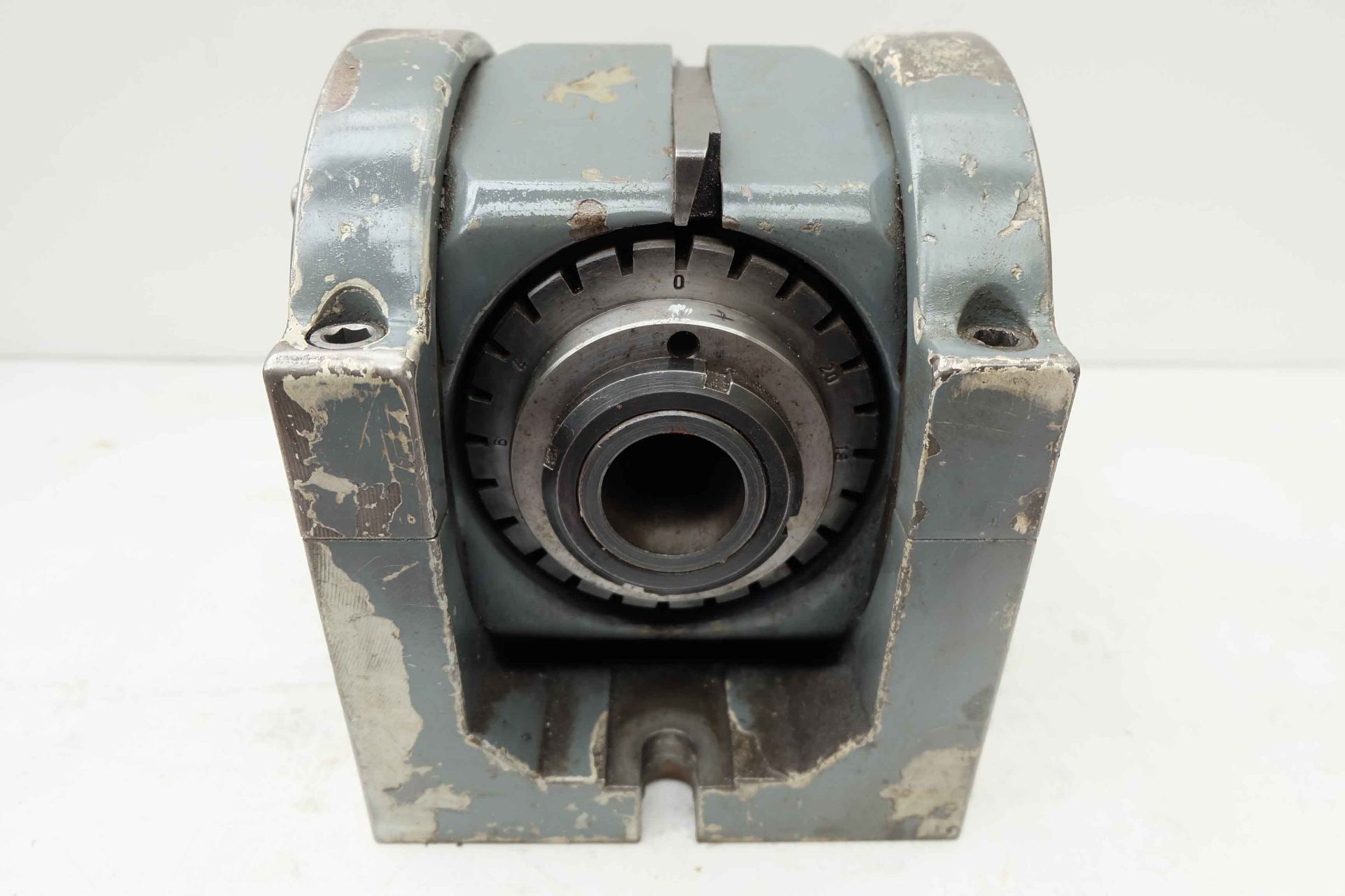 Hofmann Indexing Head. 24 Divisional Indexing. 90 Degrees Tilting. Centre Height 125mm. With 130mm 3 - Image 3 of 5